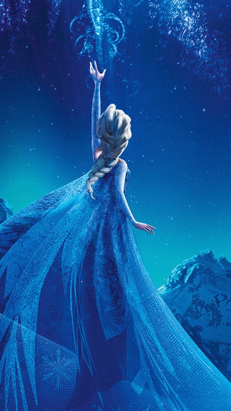 Téléchargez des papiers peints mobile La Reine Des Neiges, Film, La Reine Des Neiges (Film), Elsa (Congelée) gratuitement.