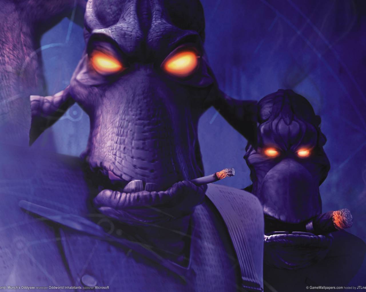 video game, oddworld