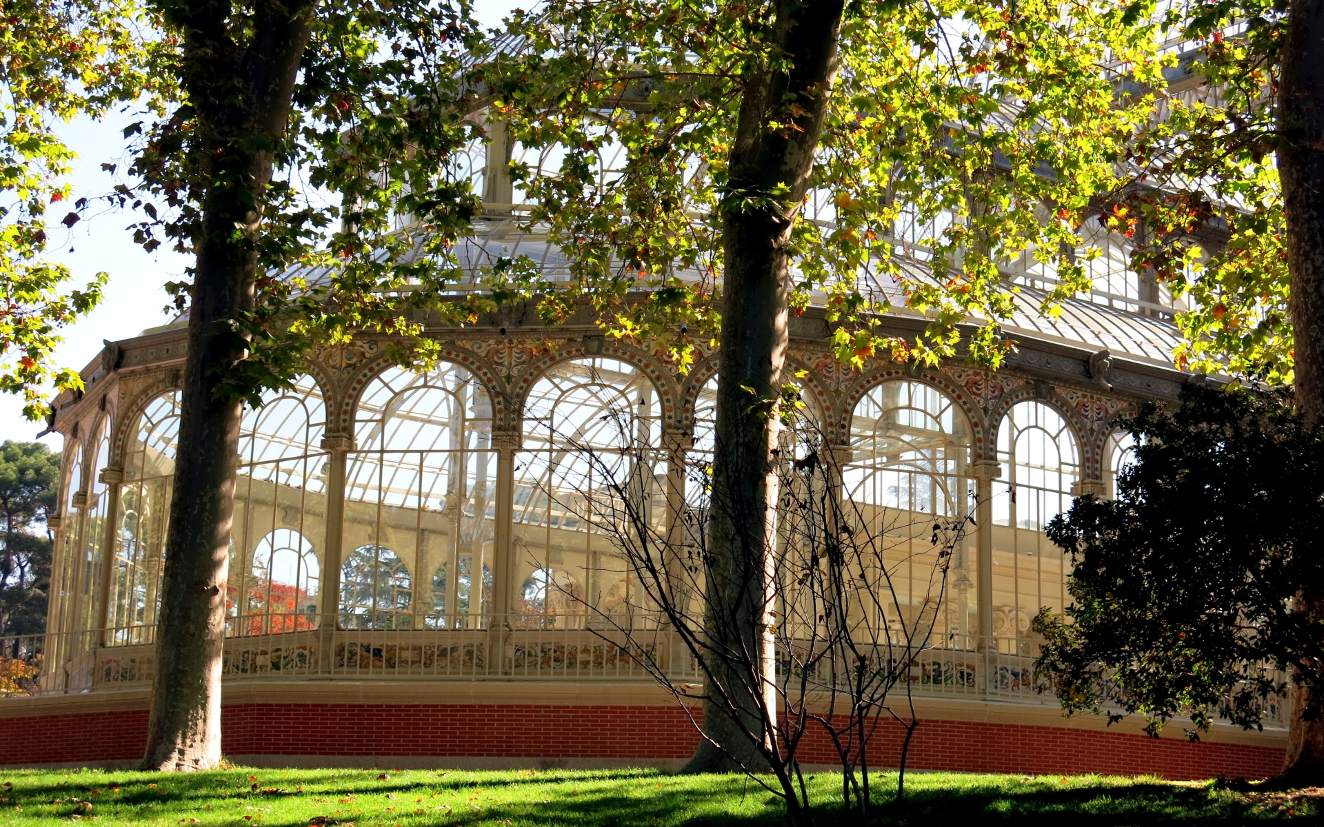 641742 Bild herunterladen menschengemacht, palacio de cristal - Hintergrundbilder und Bildschirmschoner kostenlos