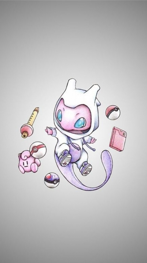 Handy-Wallpaper Pokémon, Animes, Pokéball, Mew (Pokémon) kostenlos herunterladen.