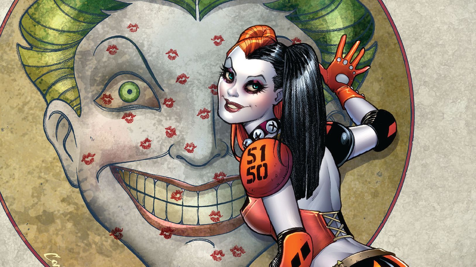 Handy-Wallpaper Joker, Comics, Harley Quinn kostenlos herunterladen.