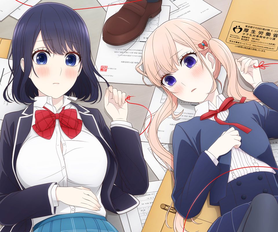 Free download wallpaper Anime, Love And Lies, Misaki Takasaki, Lilina Sanada on your PC desktop