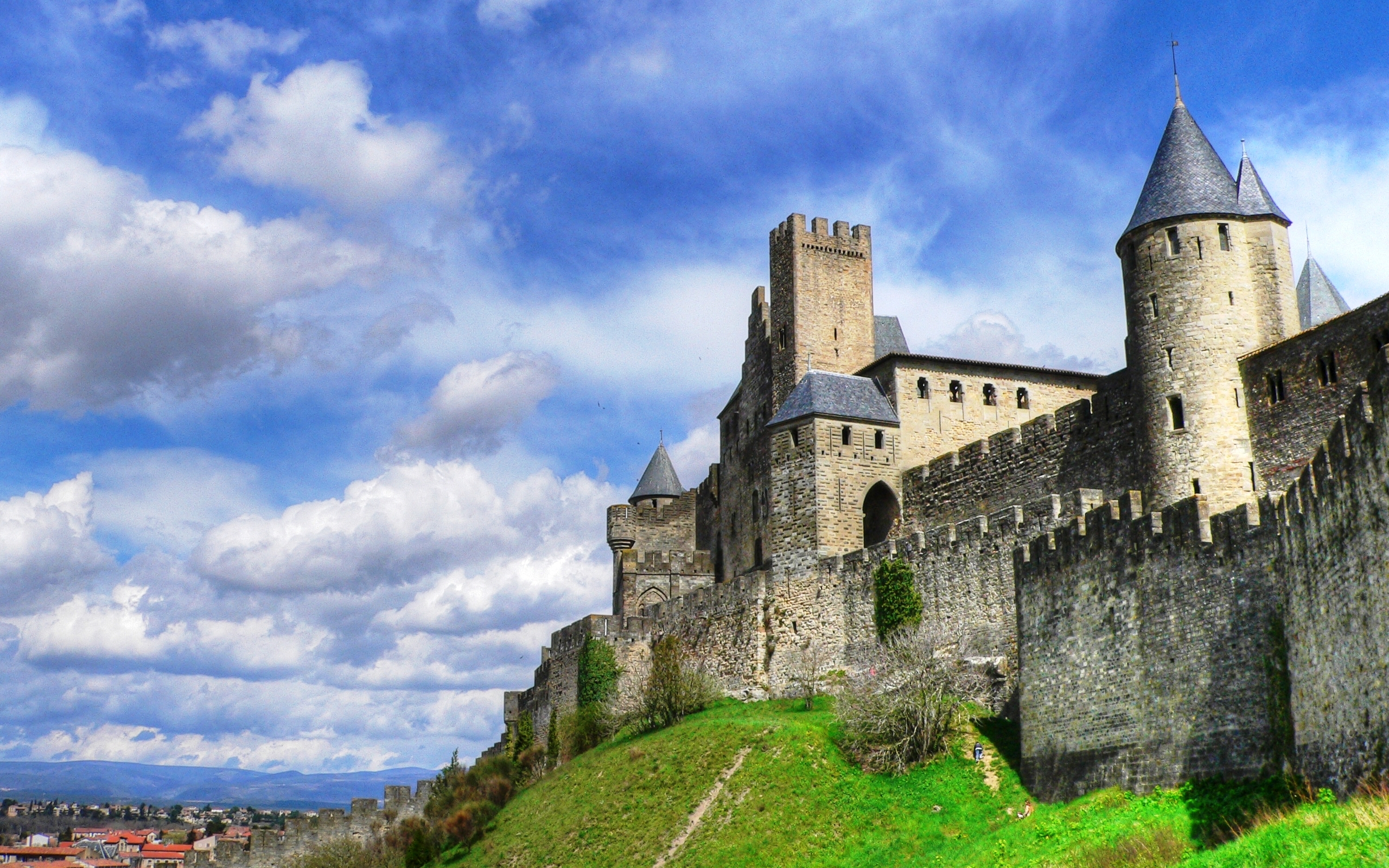 339277 baixar papel de parede feito pelo homem, carcassonne, castelos - protetores de tela e imagens gratuitamente