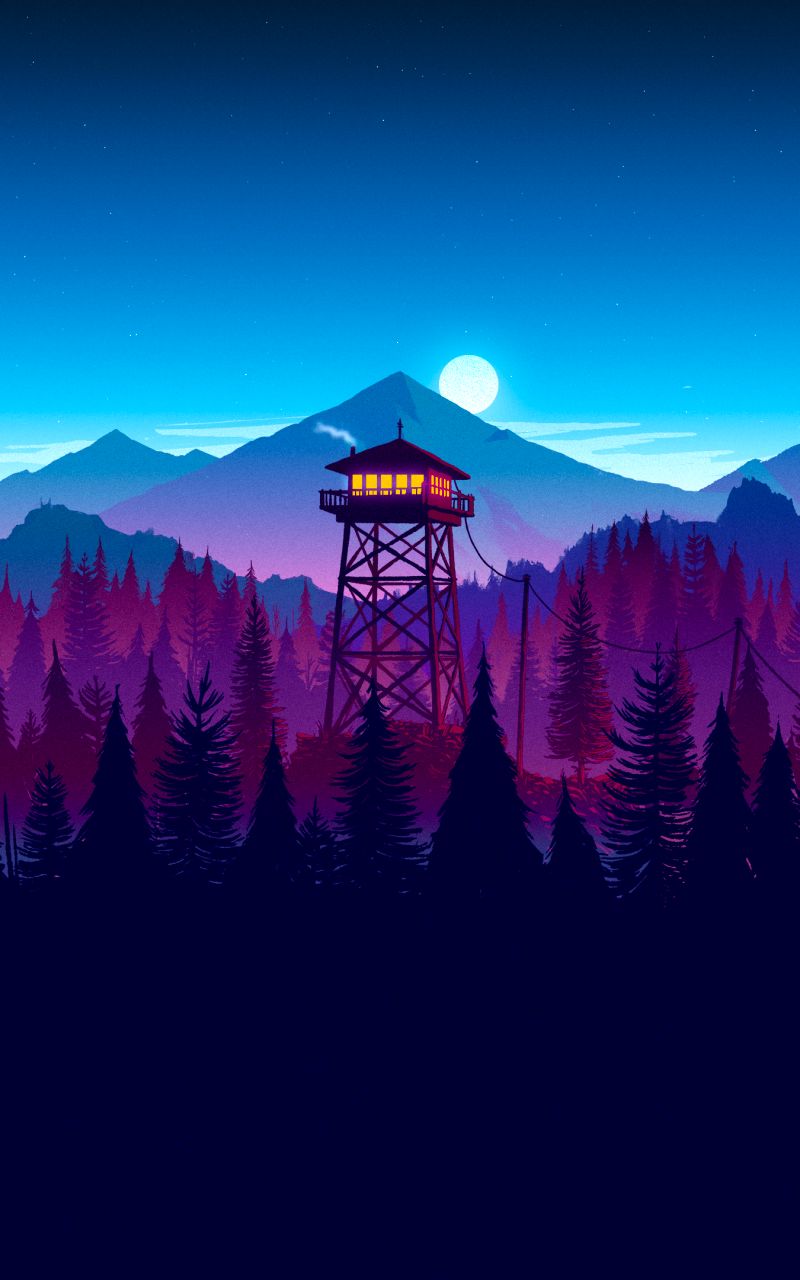 Téléchargez des papiers peints mobile Jeux Vidéo, Firewatch gratuitement.