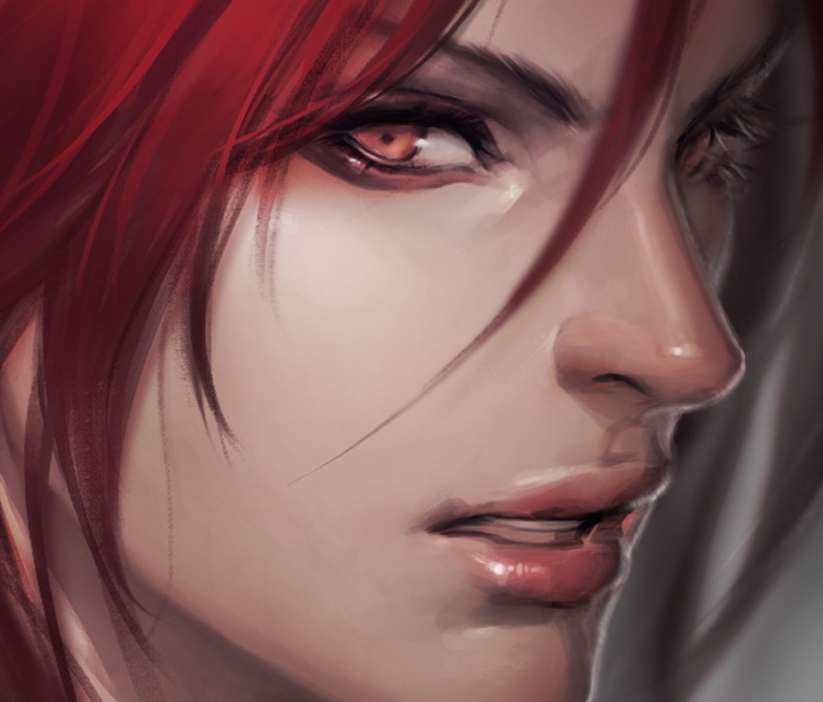 Free download wallpaper League Of Legends, Video Game, Red Hair, Shyvana (League Of Legends) on your PC desktop