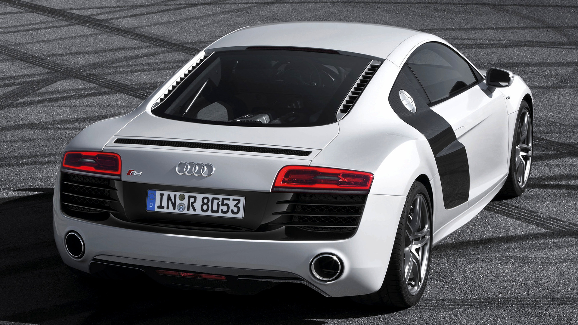 Download mobile wallpaper Audi, Car, Vehicles, Coupé, White Car, Audi R8 V10, Audi R8 V10 Coupe for free.