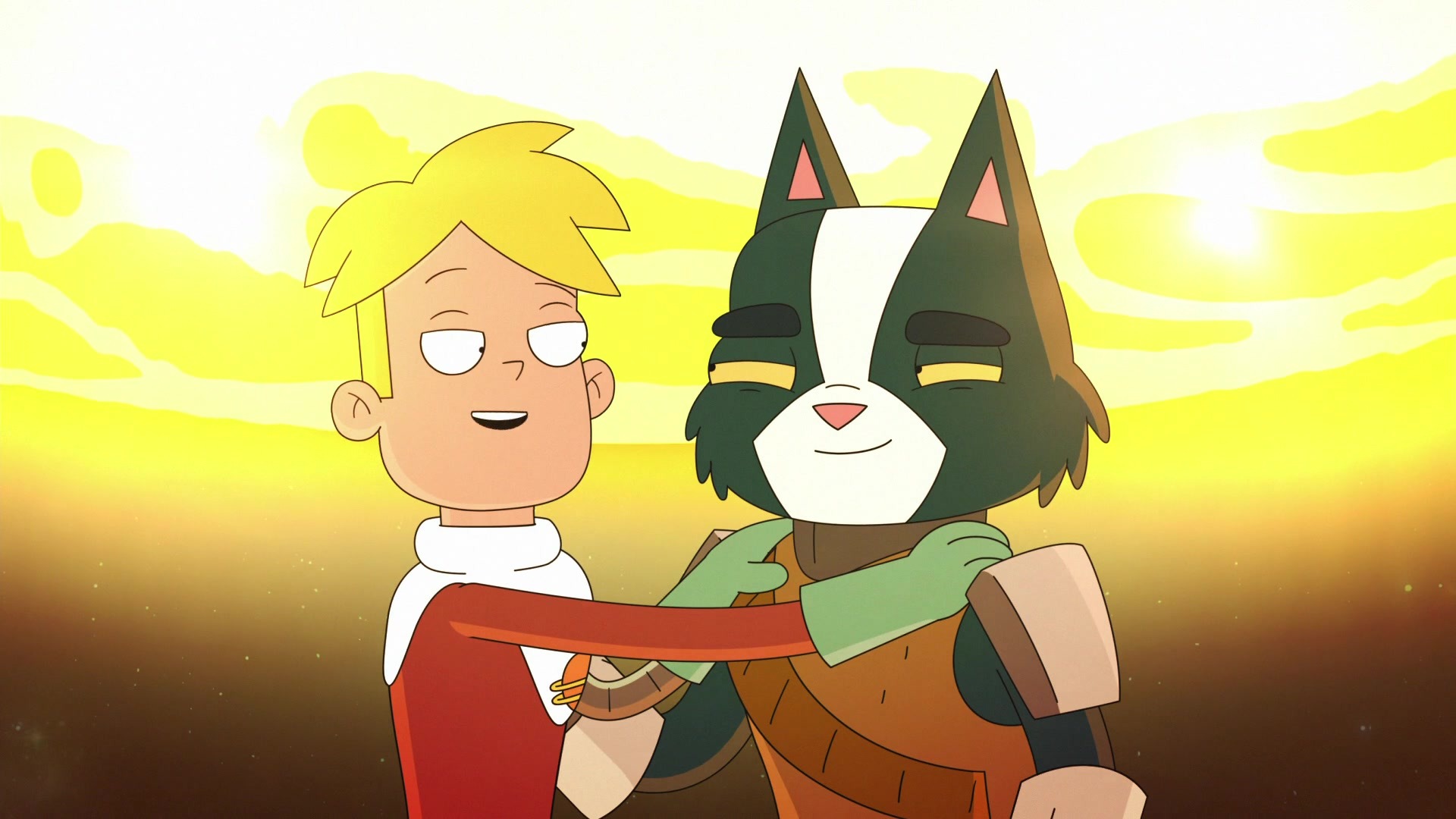 final space, tv show, avocato (final space), blonde, gary goodspeed, smile