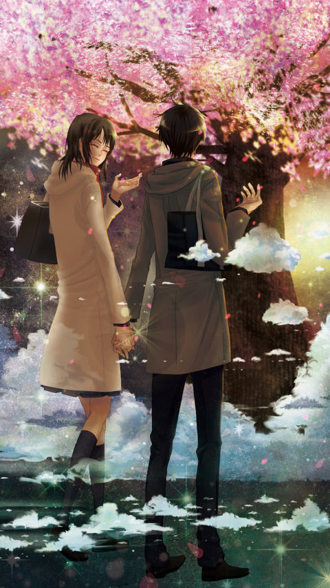 Download mobile wallpaper Anime, 5 Centimeters Per Second, Takaki Touno, Akari Shinohara for free.