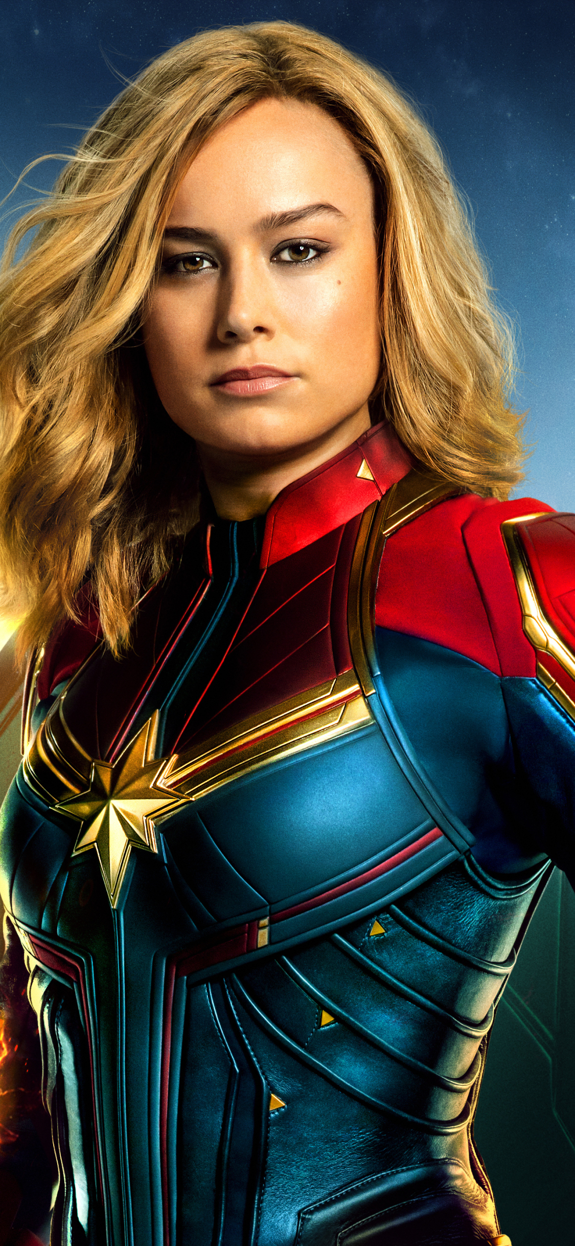 Handy-Wallpaper Filme, Captain Marvel, Brie Larson kostenlos herunterladen.