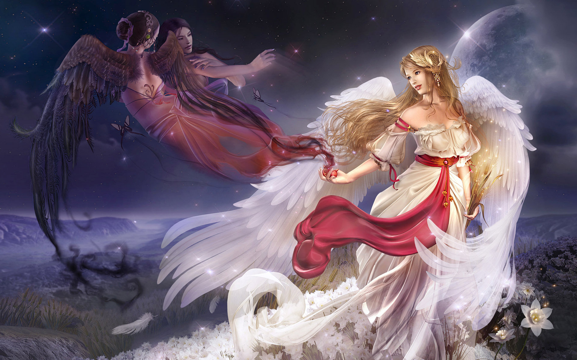 Free download wallpaper Fantasy, Women on your PC desktop