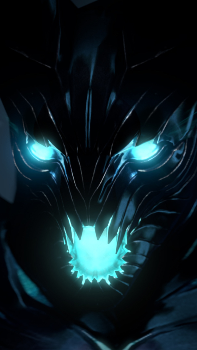 terrorblade (dota 2), video game, dota 2, dark, dota phone background