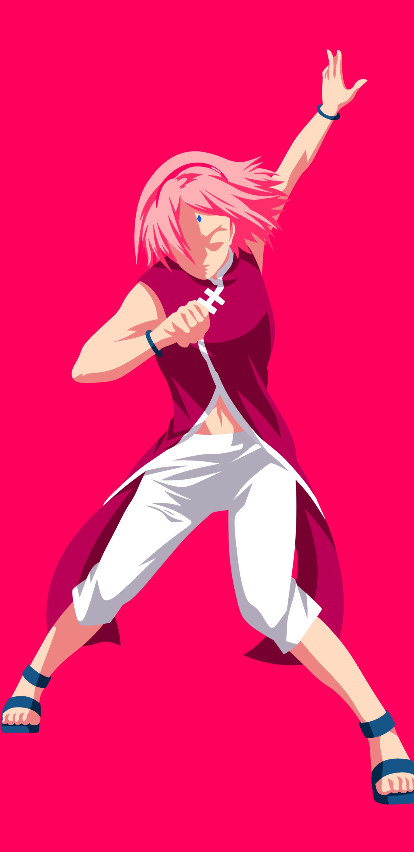 Baixar papel de parede para celular de Anime, Naruto, Cabelo Rosa, Sakura Haruno, Cabelo Curto gratuito.