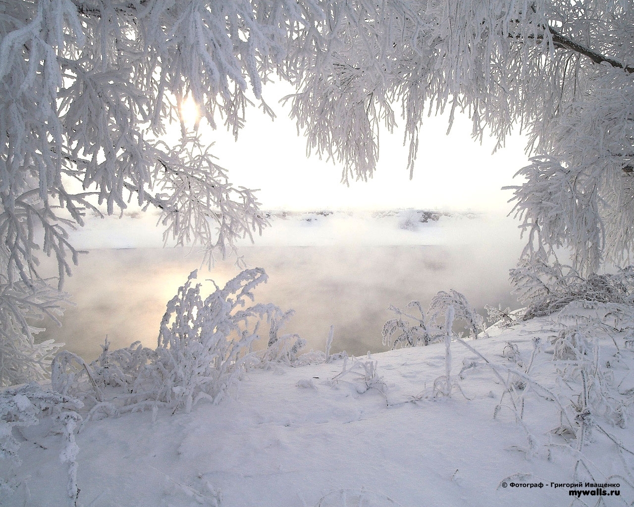 Download mobile wallpaper Winter, Snow, Landscape for free.
