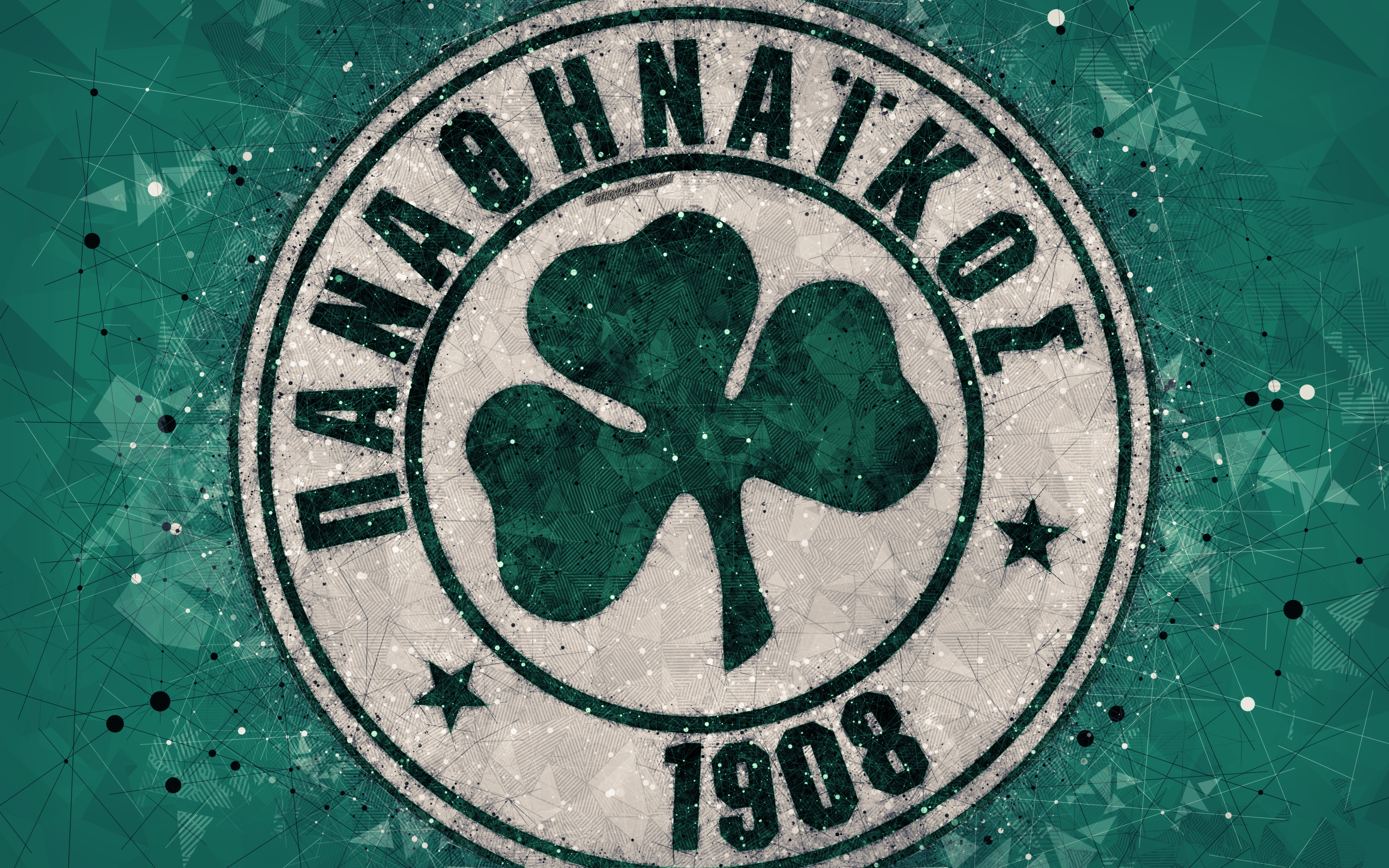Free download wallpaper Sports, Logo, Emblem, Soccer, Panathinaikos F C on your PC desktop