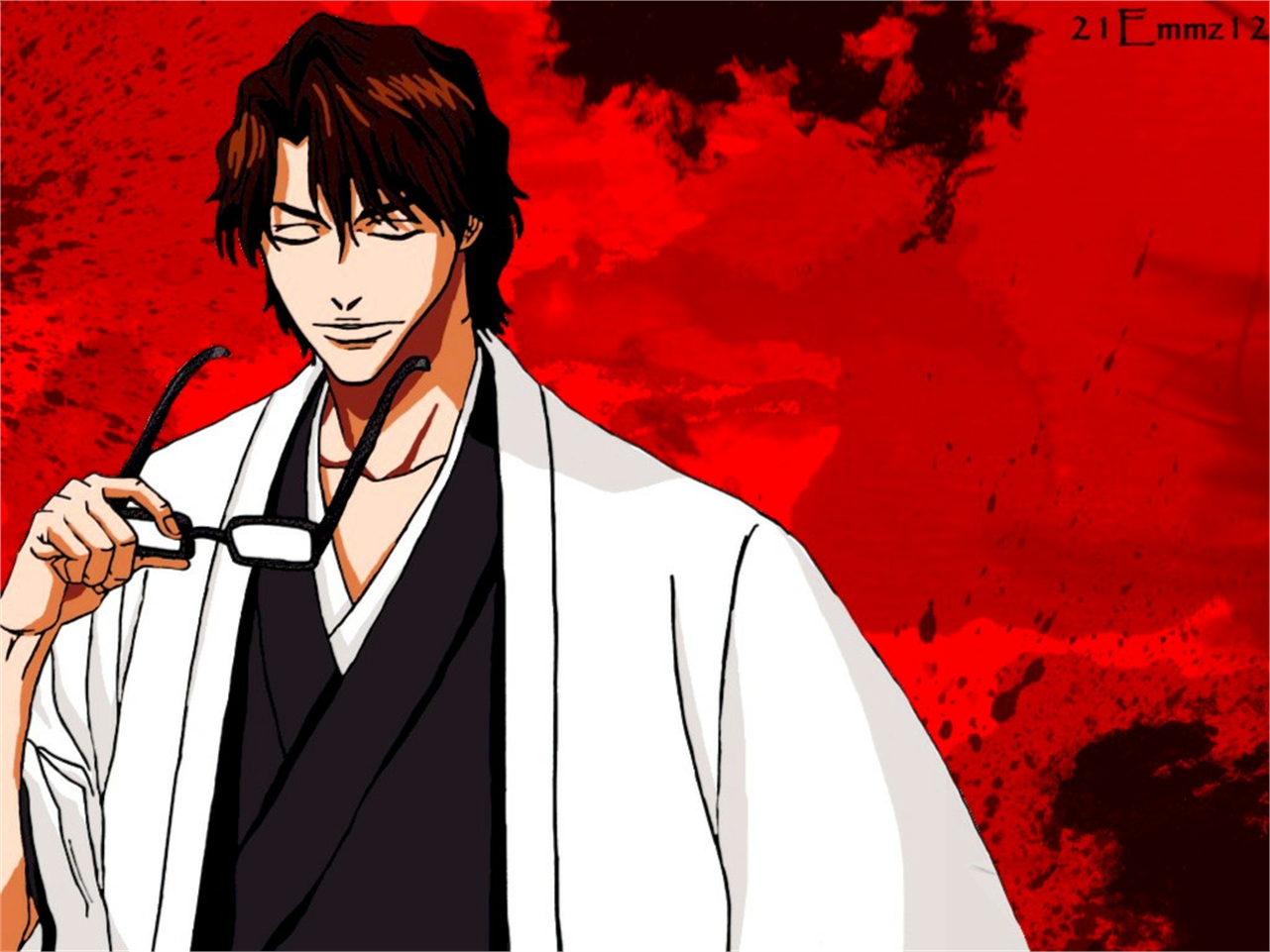 Handy-Wallpaper Bleach, Animes, Sōsuke Aizen kostenlos herunterladen.