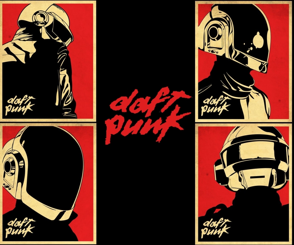 Handy-Wallpaper Musik, Daft Punk kostenlos herunterladen.