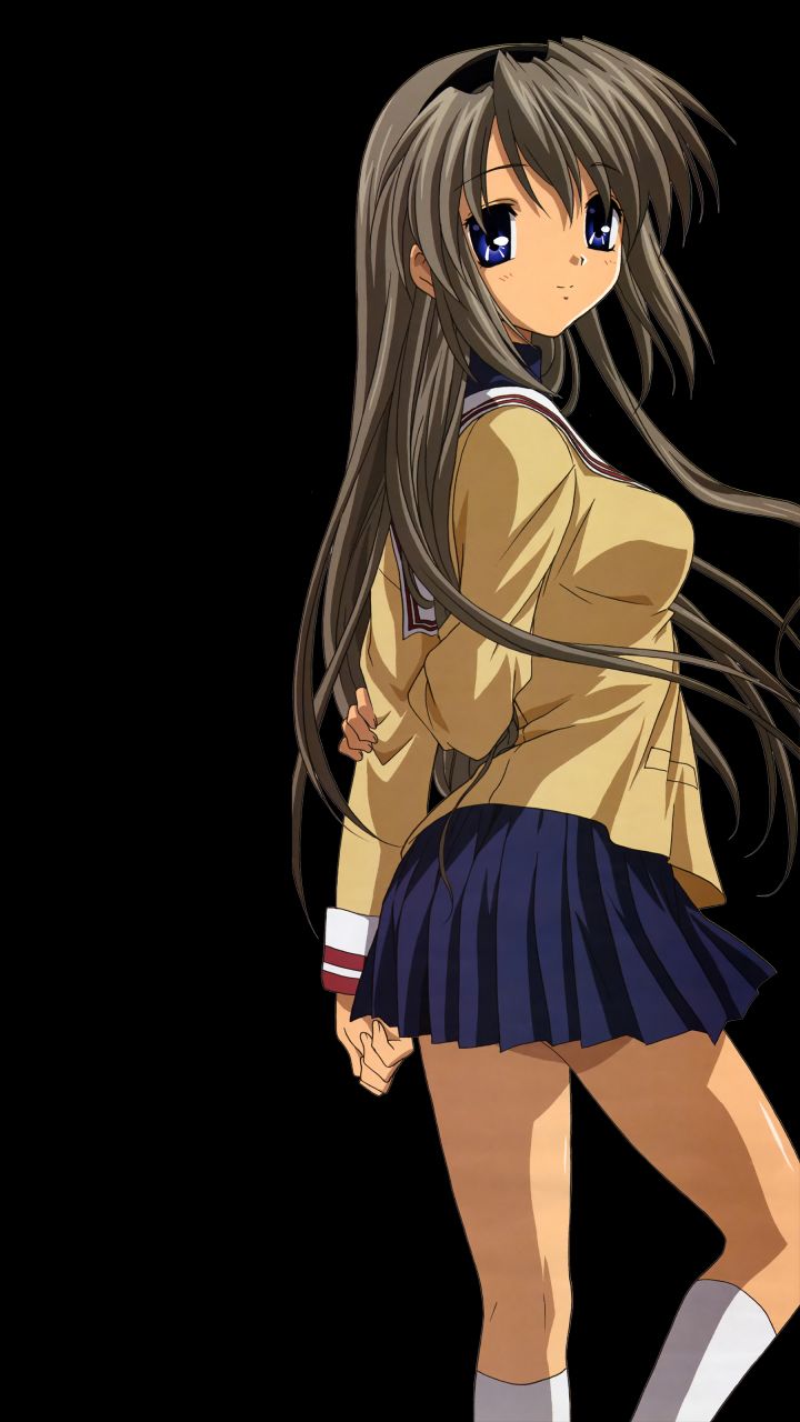 Handy-Wallpaper Animes, Clannad, Tomoyo Sakagami kostenlos herunterladen.