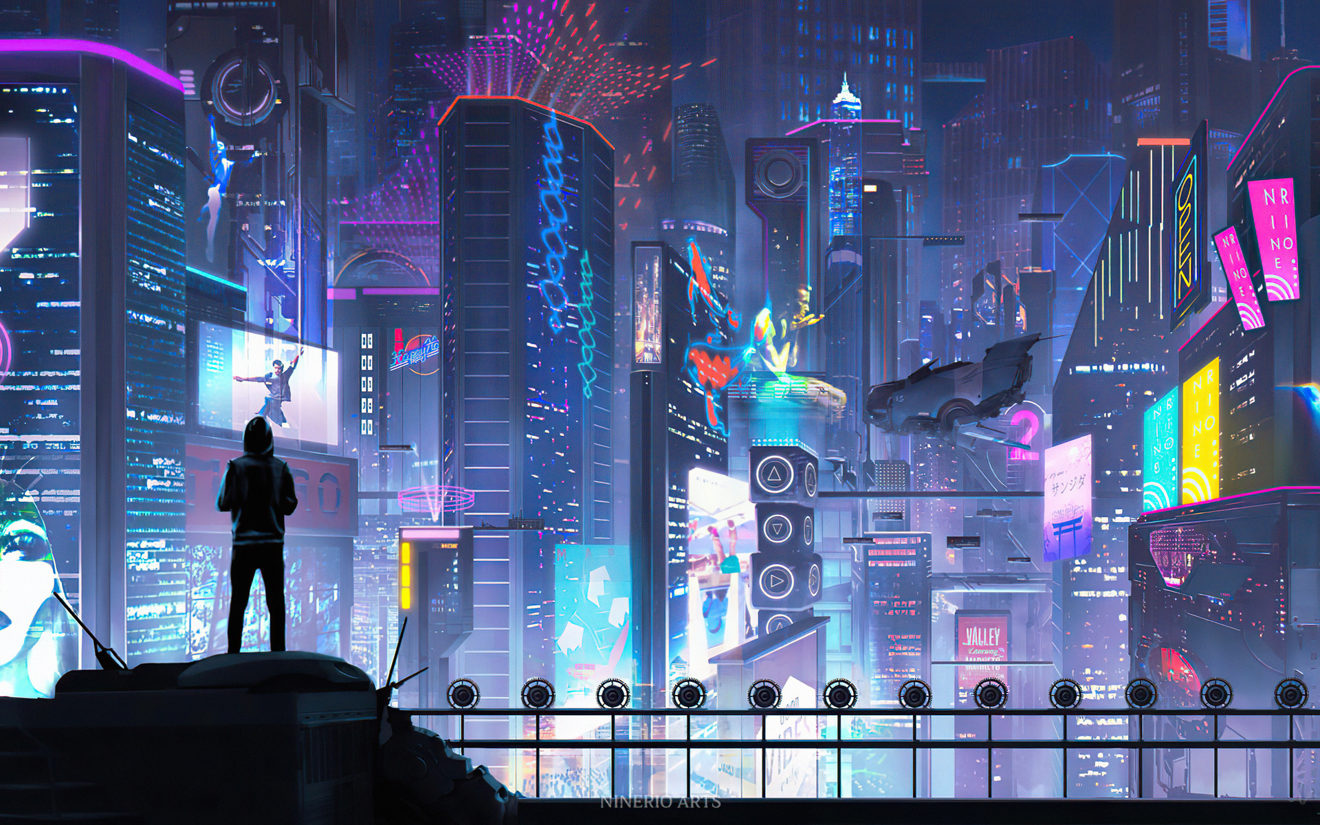 Laden Sie das Science Fiction, Futuristisch, Großstadt-Bild kostenlos auf Ihren PC-Desktop herunter