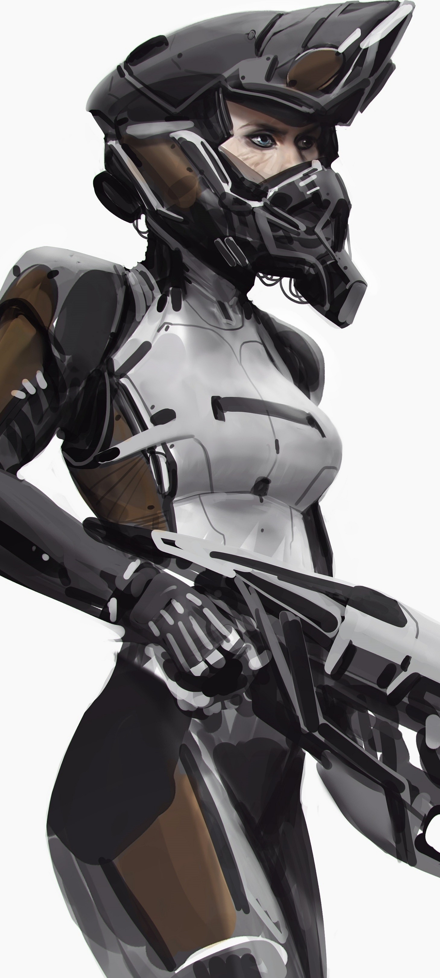 Download mobile wallpaper Sci Fi, Women Warrior for free.