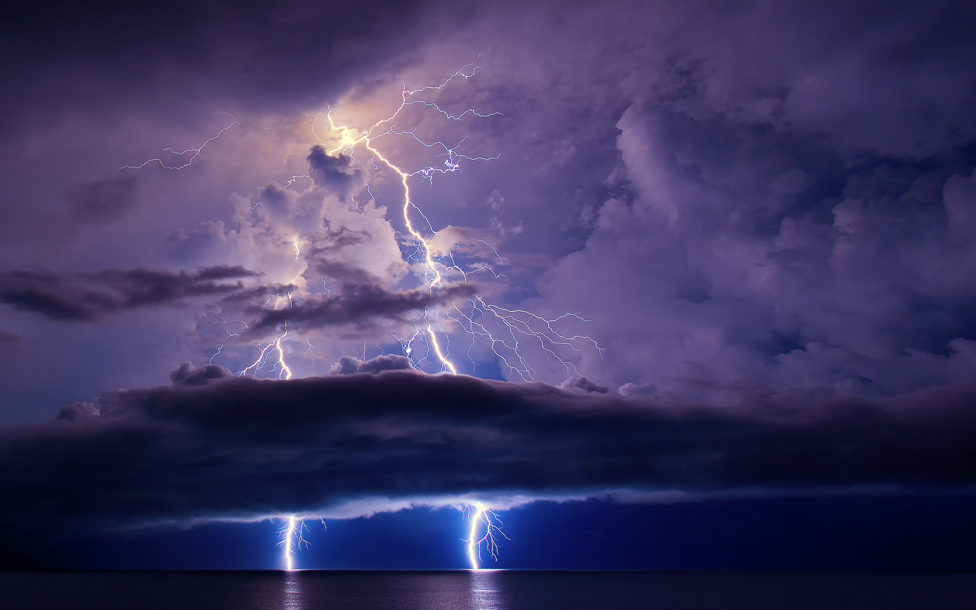 Download mobile wallpaper Lightning, Photography for free.