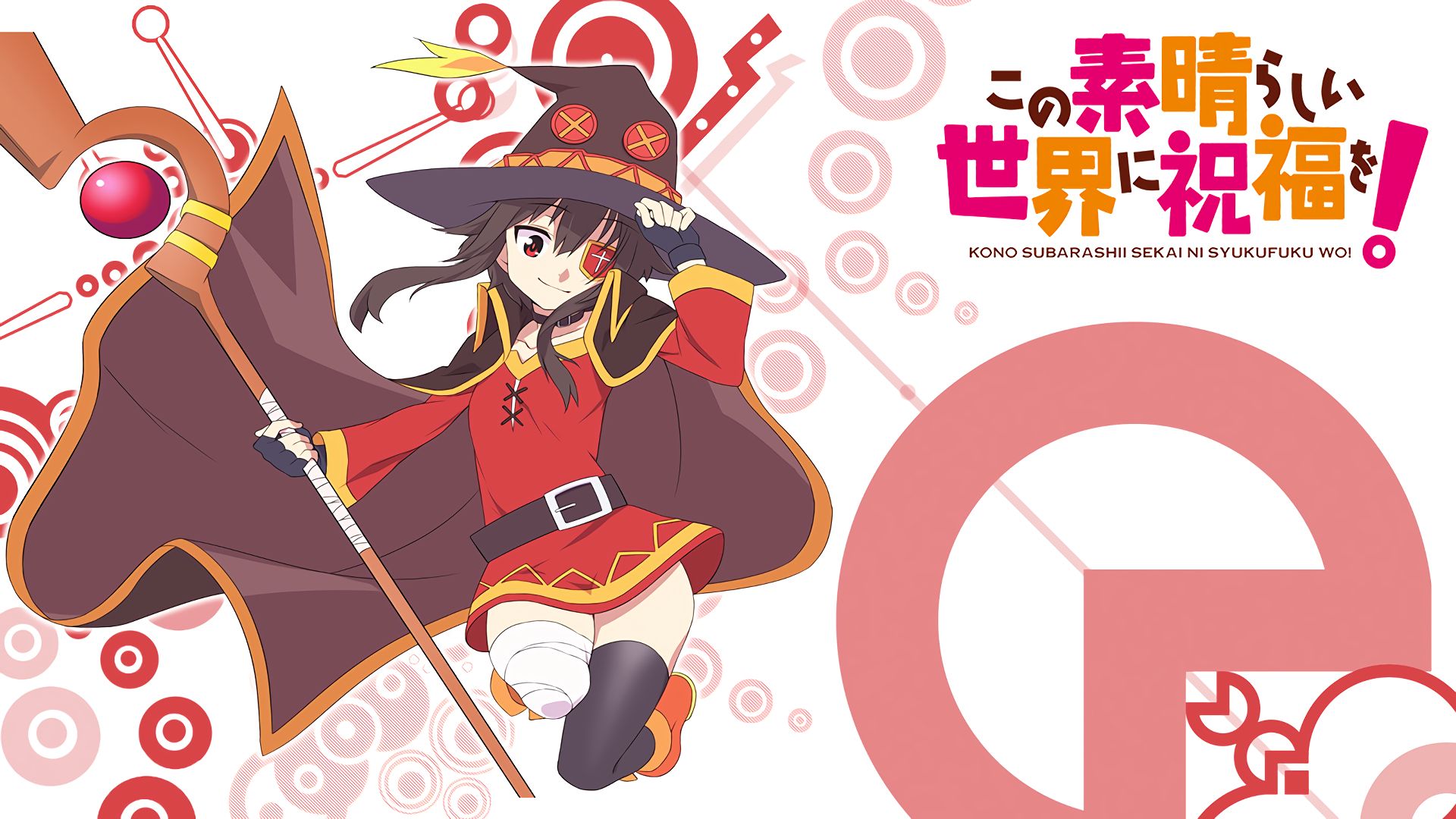 Download mobile wallpaper Anime, Konosuba God’S Blessing On This Wonderful World!!, Megumin (Konosuba), Konosuba for free.