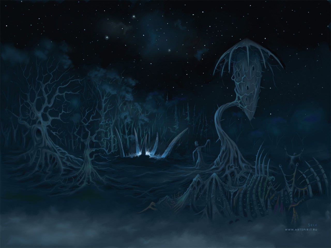 Free download wallpaper Fantasy, Dark on your PC desktop