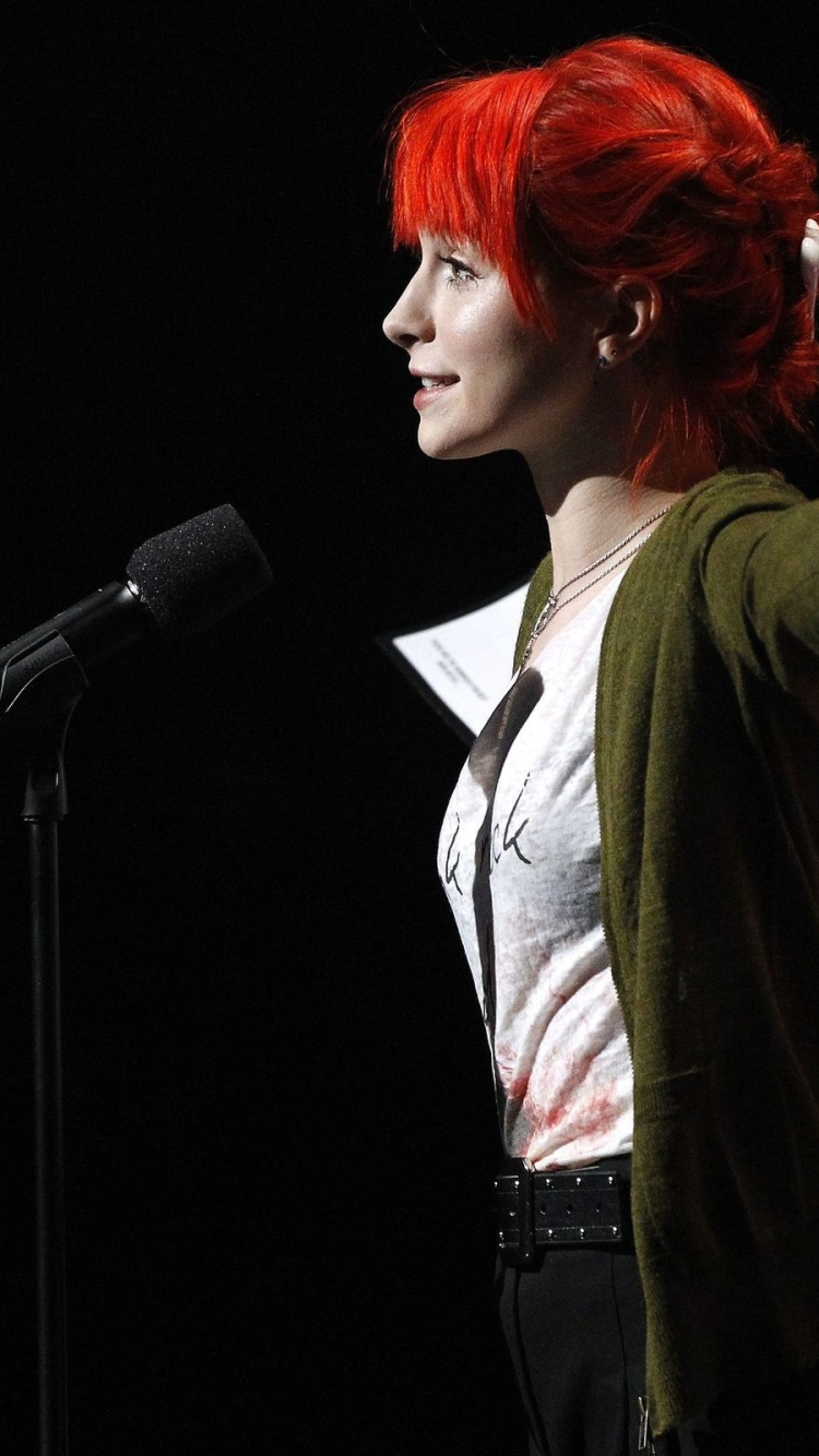 Handy-Wallpaper Musik, Hayley Williams kostenlos herunterladen.