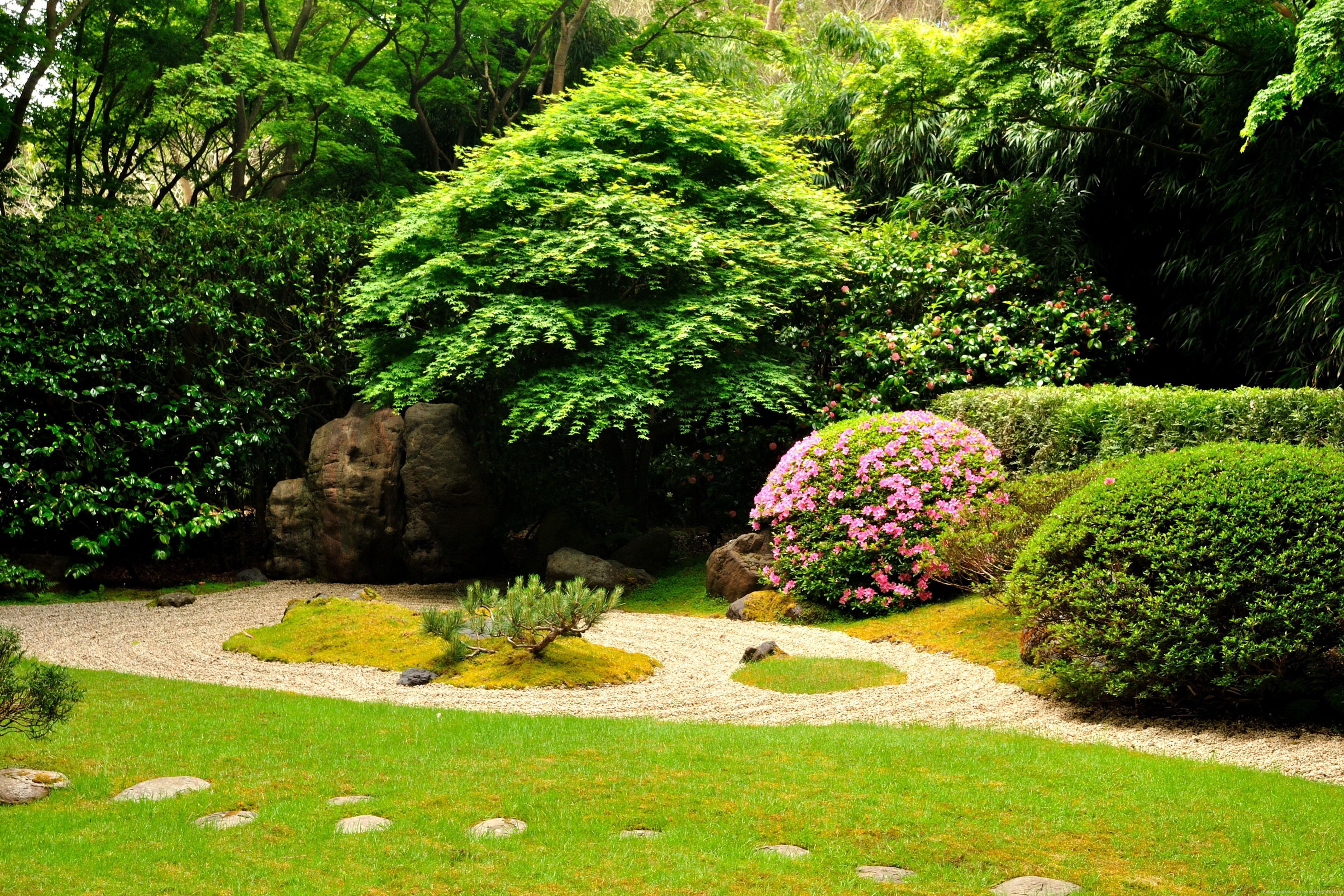 Download mobile wallpaper Stones, Typography, Lawn, Registration, Garden, Nature for free.