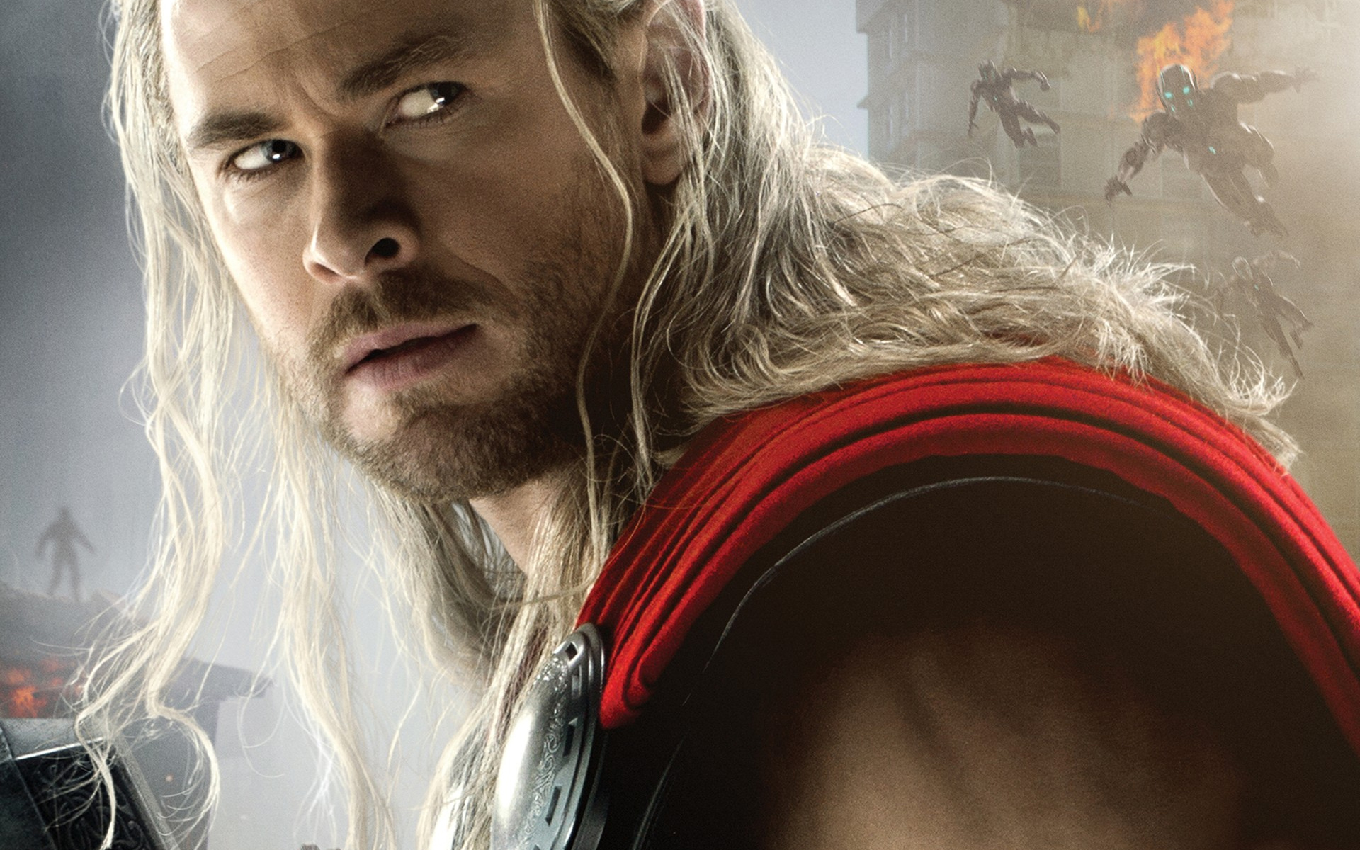 Baixar papel de parede para celular de Vingadores: Era De Ultron, Os Vingadores, Chris Hemsworth, Thor, Filme gratuito.