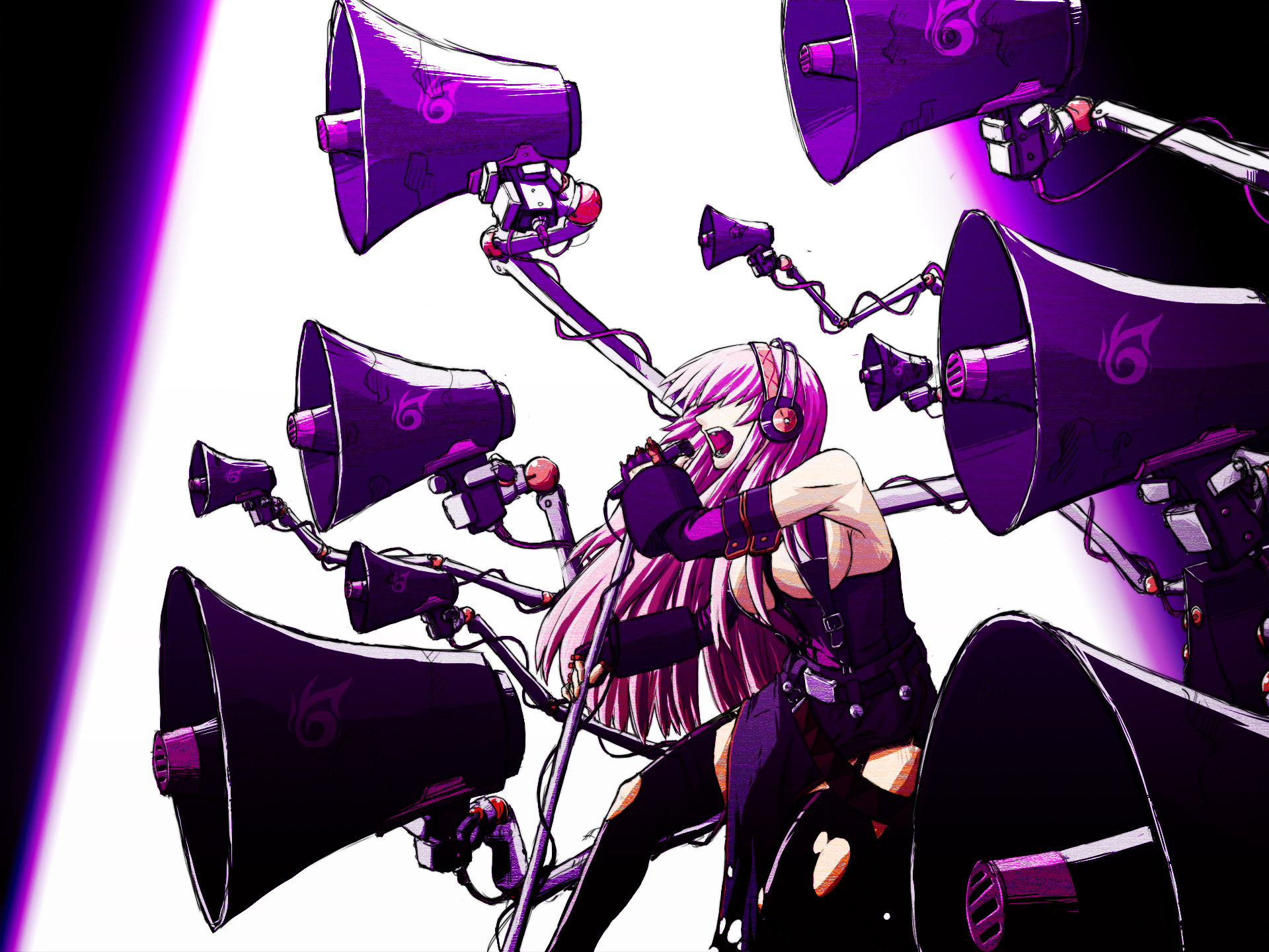 Baixe gratuitamente a imagem Anime, Vocaloid, Luka Megurine, Amor É Guerra (Vocaloid) na área de trabalho do seu PC