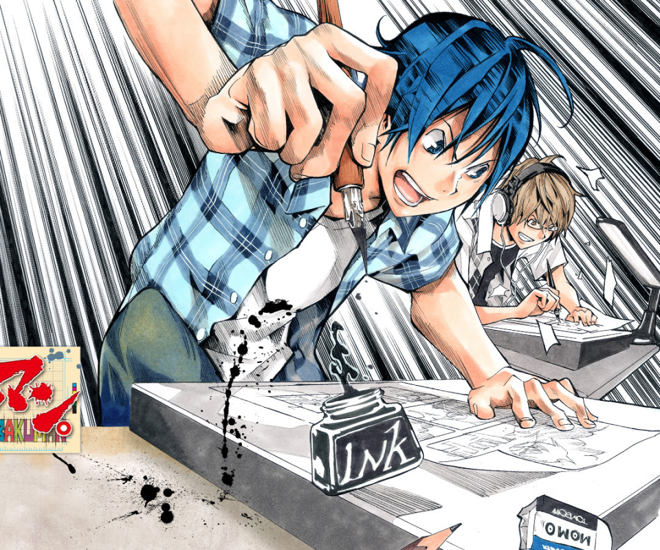 Free download wallpaper Anime, Bakuman on your PC desktop