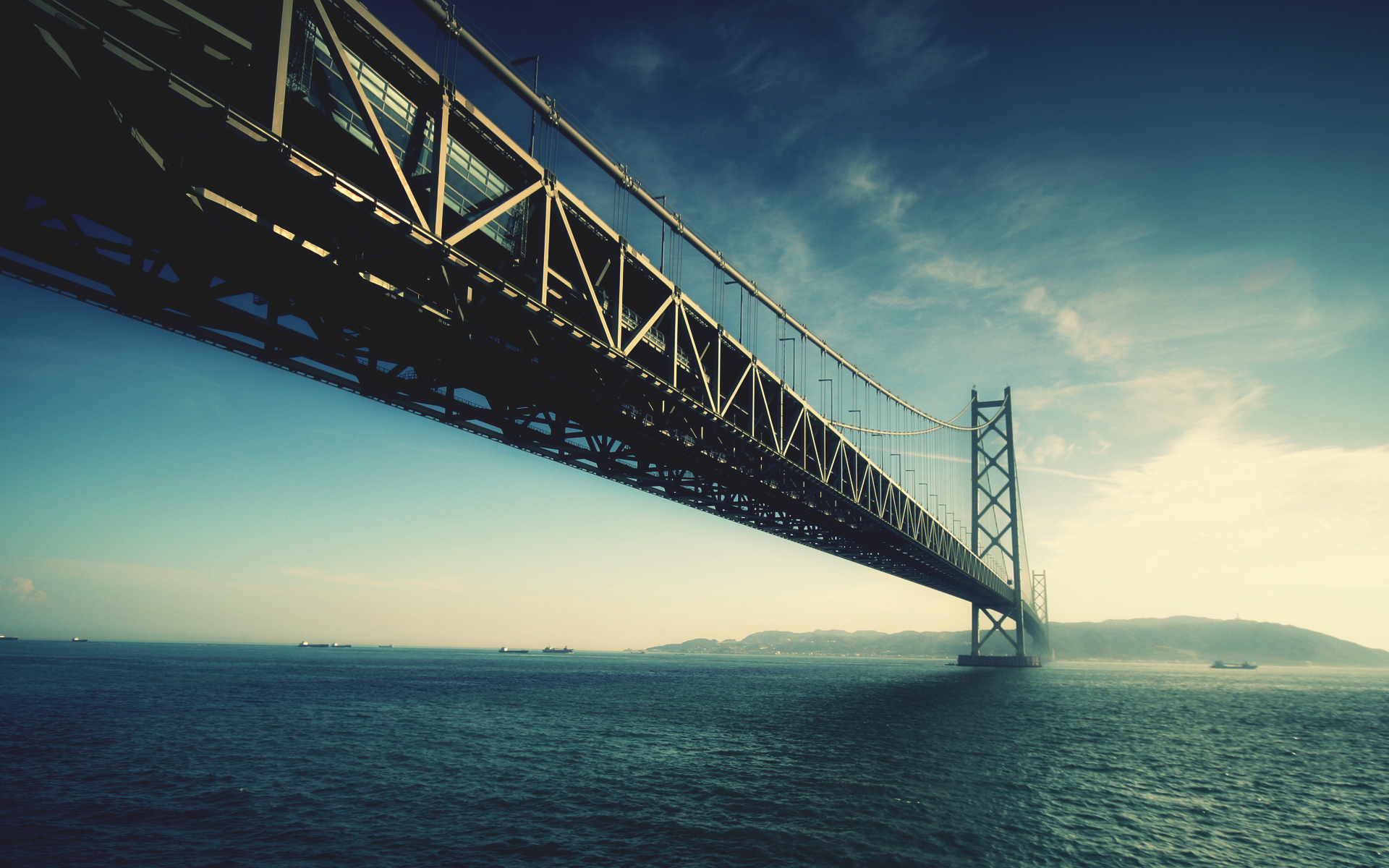 Laden Sie das Bridges, Sea, Landschaft-Bild kostenlos auf Ihren PC-Desktop herunter
