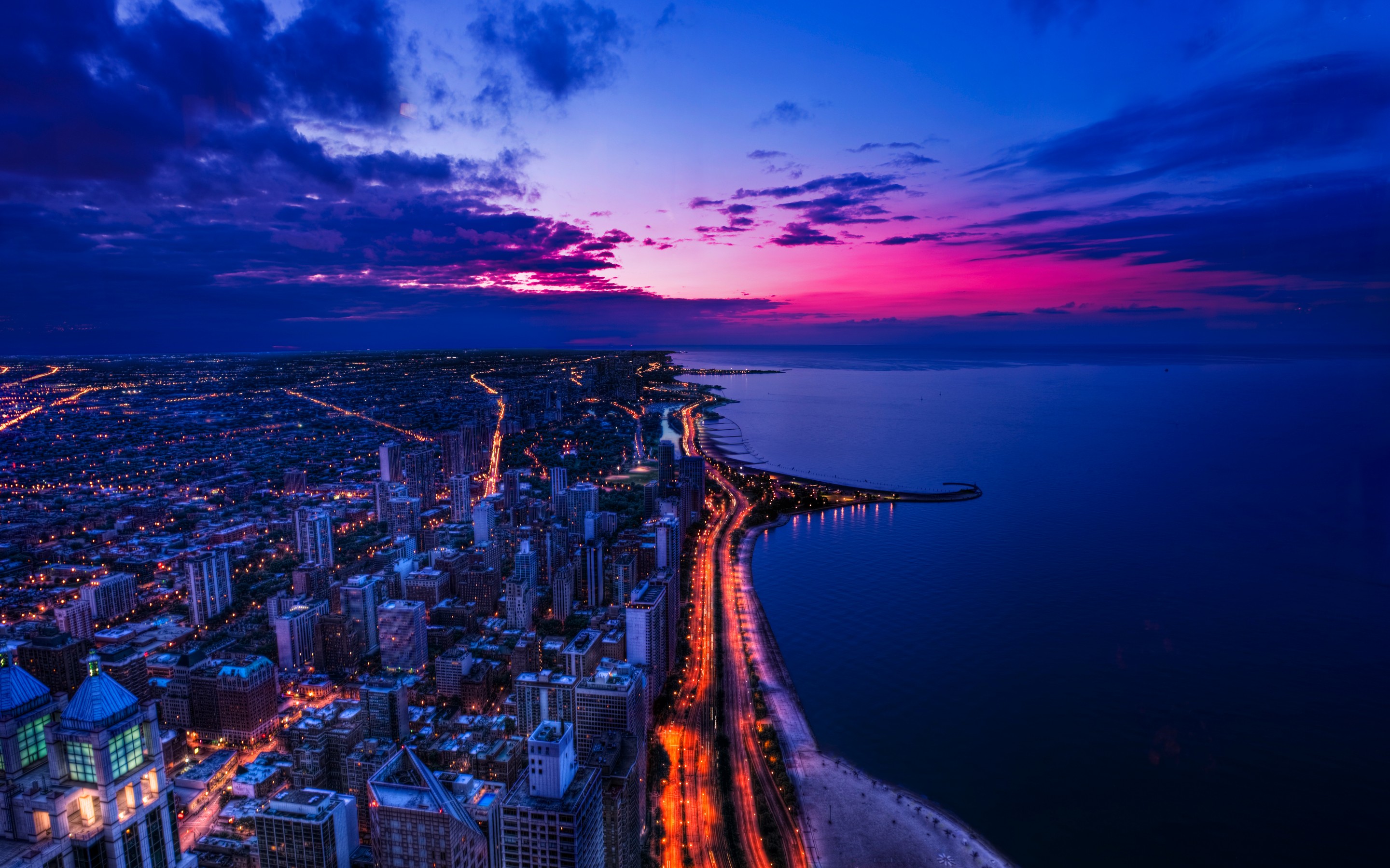 Baixar papel de parede para celular de Chicago, Cidades, Feito Pelo Homem gratuito.