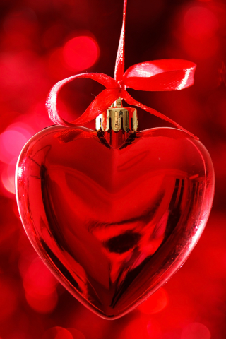 無料モバイル壁紙ボケ, 愛する, バレンタイン・デー, 心臓, ホリデーをダウンロードします。