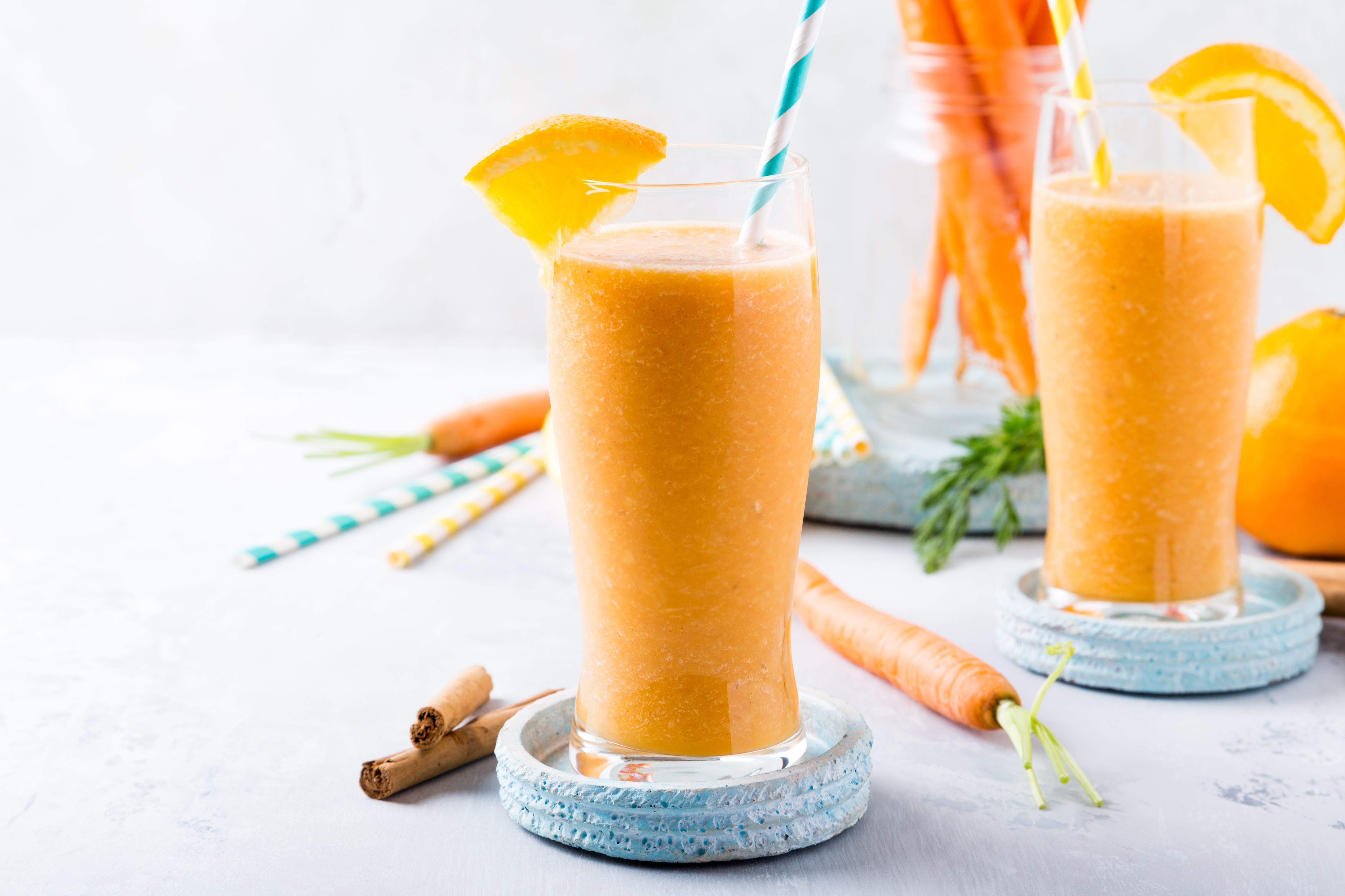 Download mobile wallpaper Food, Drink, Carrot, Smoothie for free.