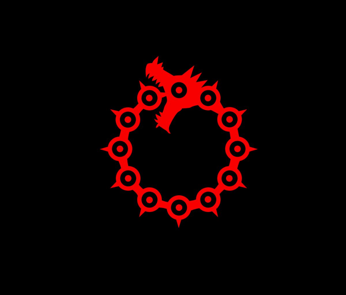 Handy-Wallpaper Logo, Minimalistisch, Animes, The Seven Deadly Sins, Meliodas (Die Sieben Todsünden) kostenlos herunterladen.