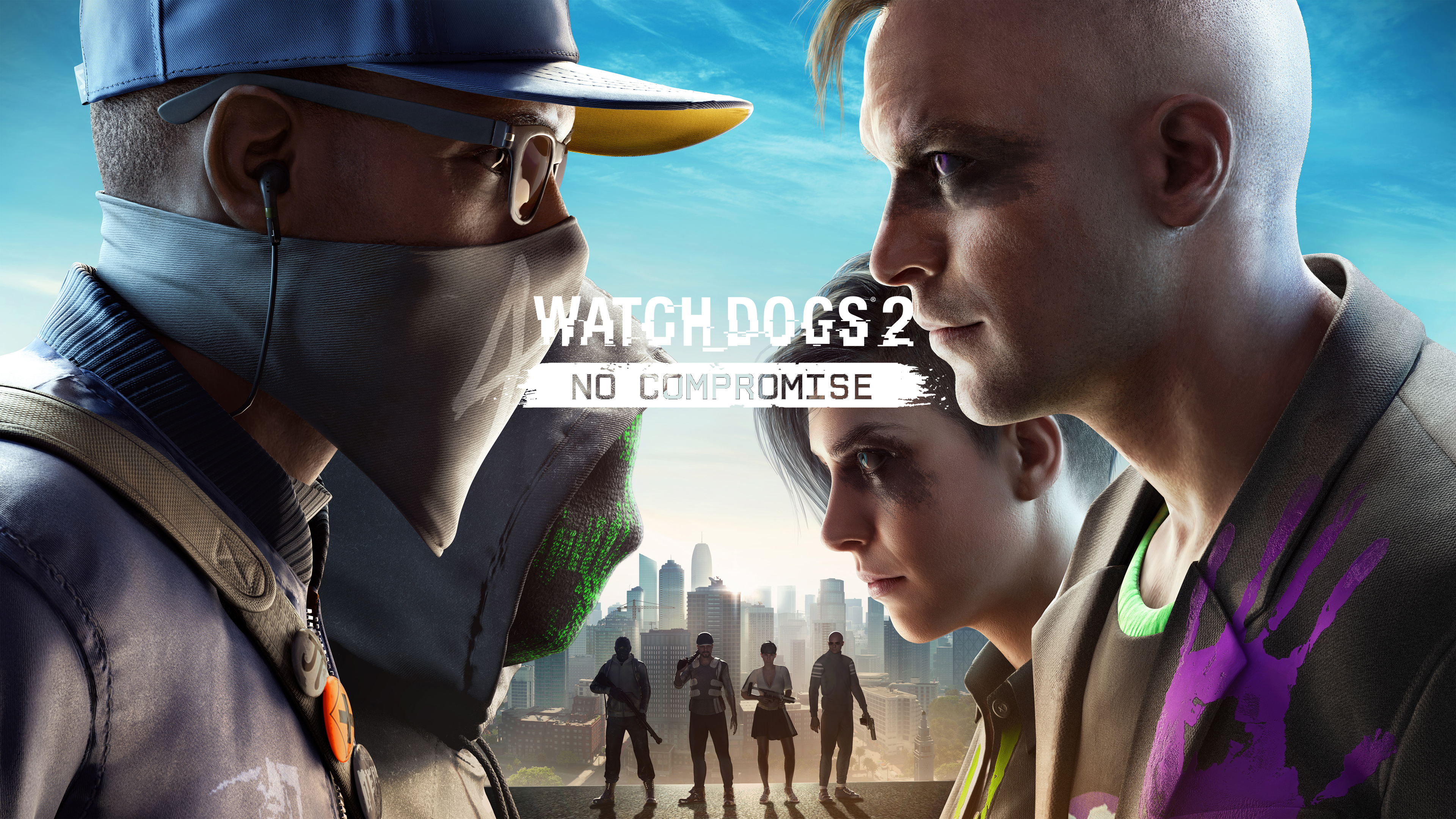 Laden Sie das Watch Dogs, Computerspiele, Watch Dogs 2-Bild kostenlos auf Ihren PC-Desktop herunter