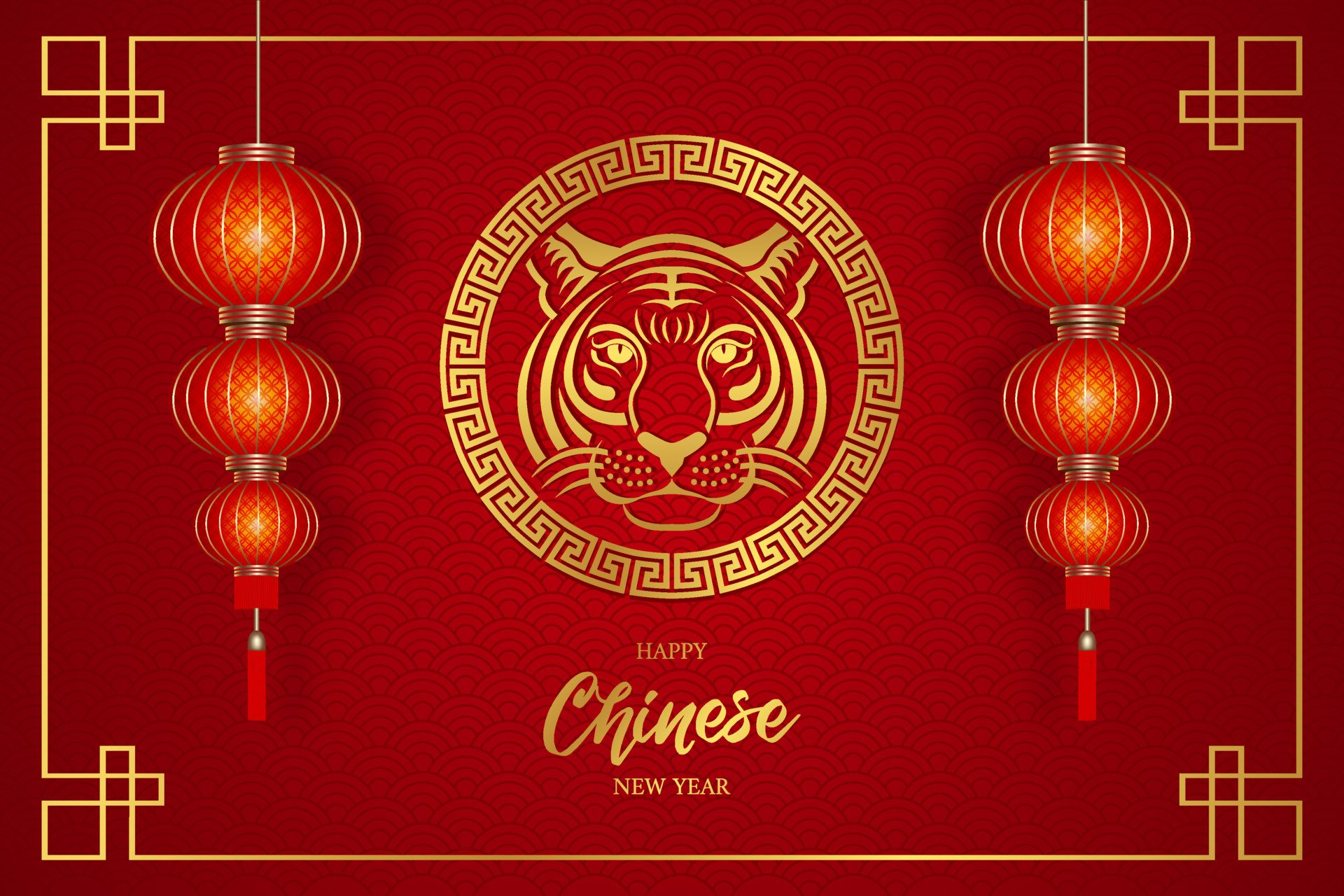1058092 скачать обои китайский новый год, праздничные, год тигра - заставки и картинки бесплатно