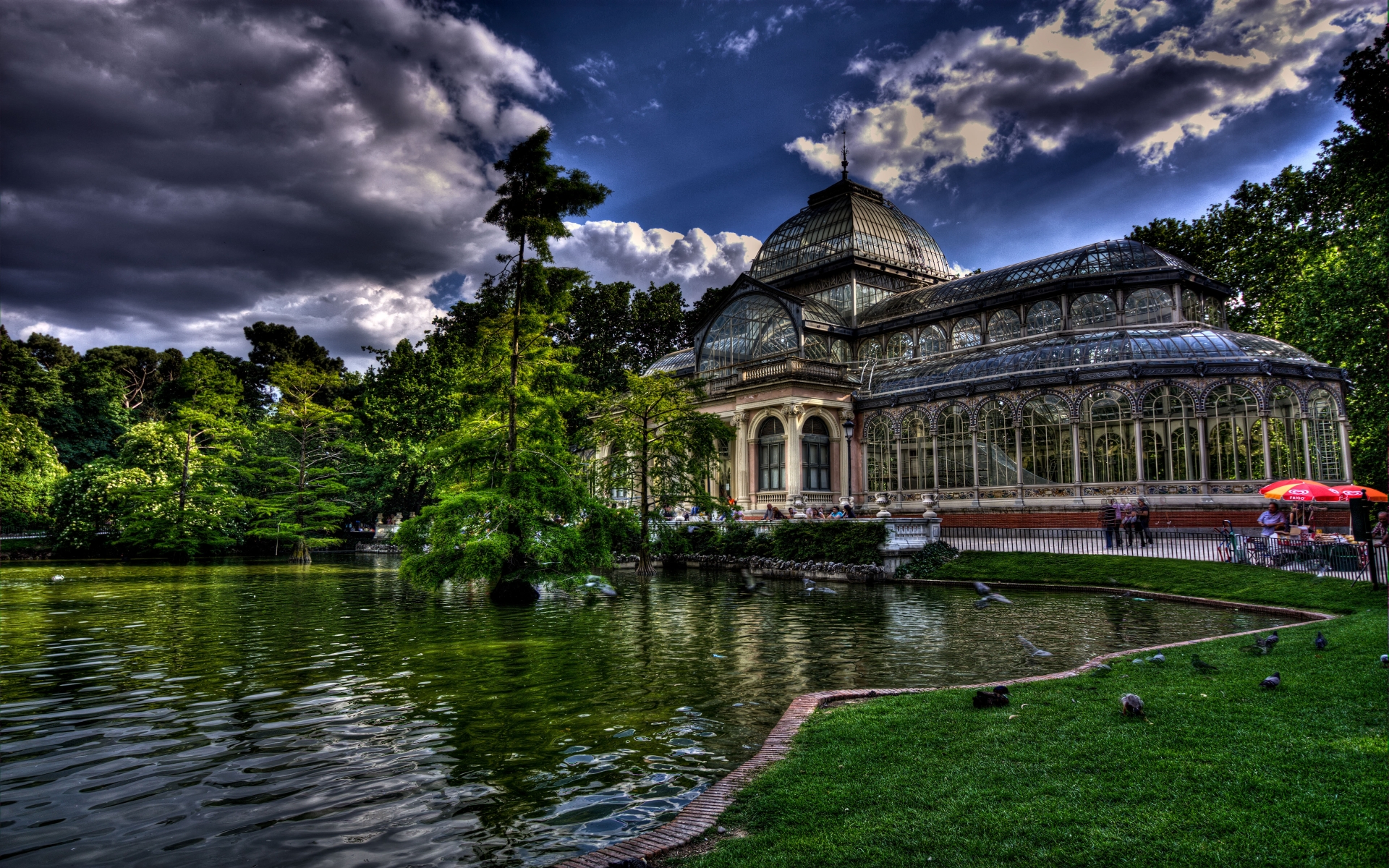 Descarga gratis la imagen Hecho Por El Hombre, Palacio De Cristal en el escritorio de tu PC