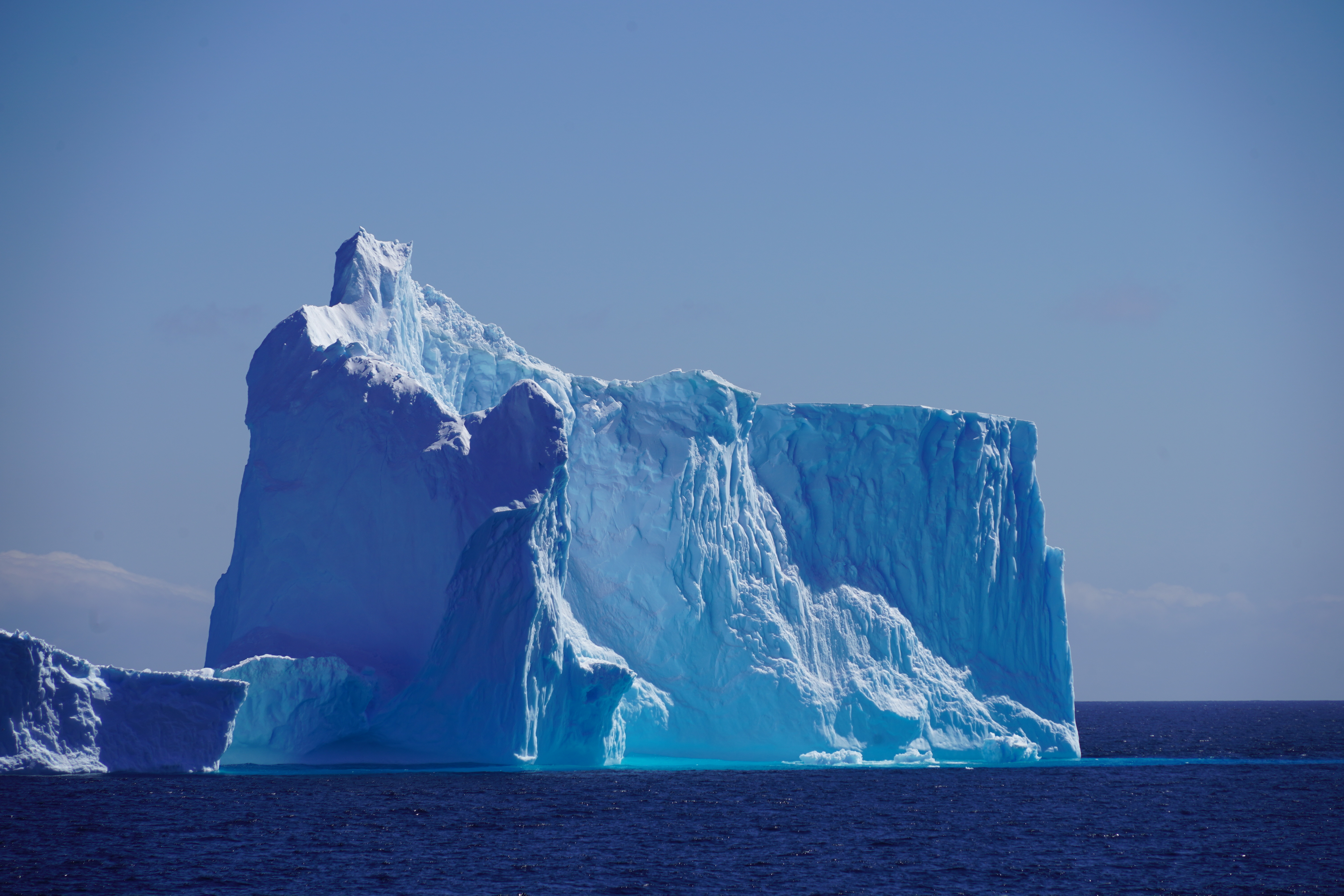 143405 скачать обои льдины, айсберг, океан, лед, природа, ледник - заставки и картинки бесплатно