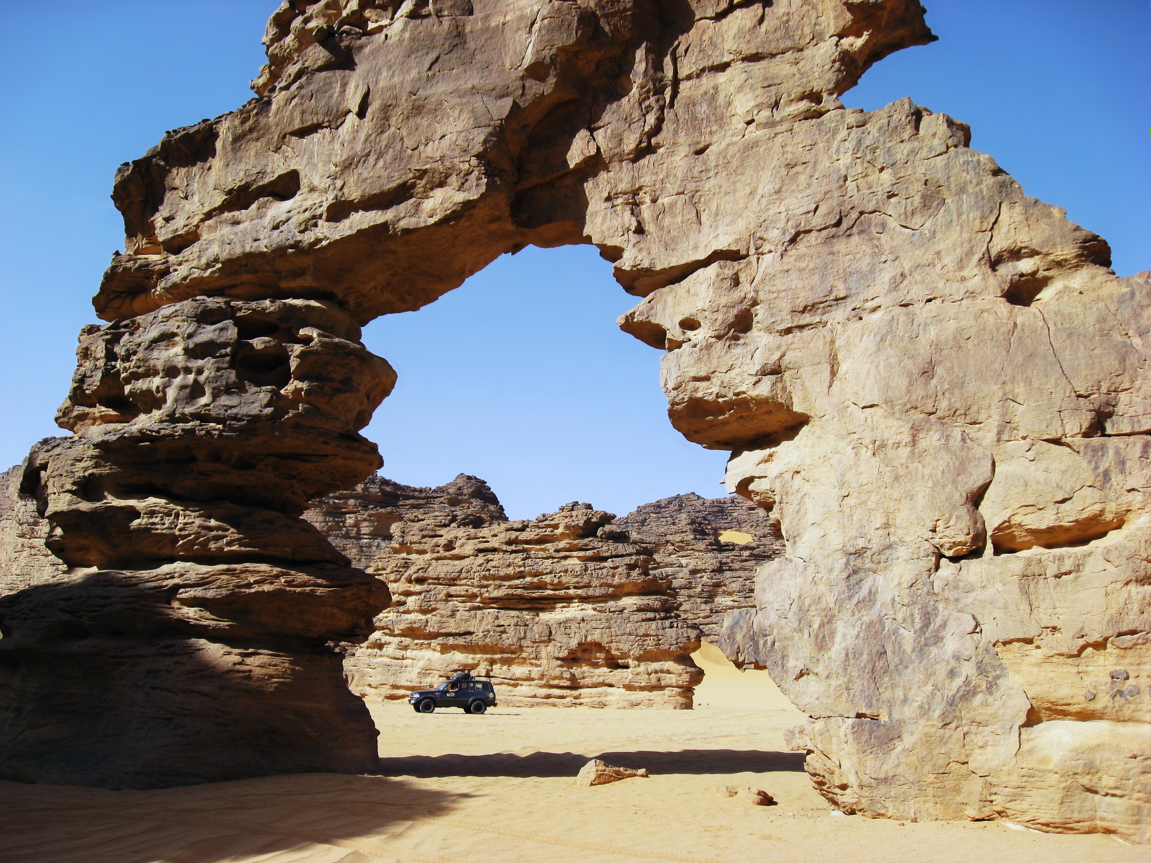 Free download wallpaper Sand, Desert, Arch, National Park, Photography, Algeria, Tassili N'ajjer on your PC desktop