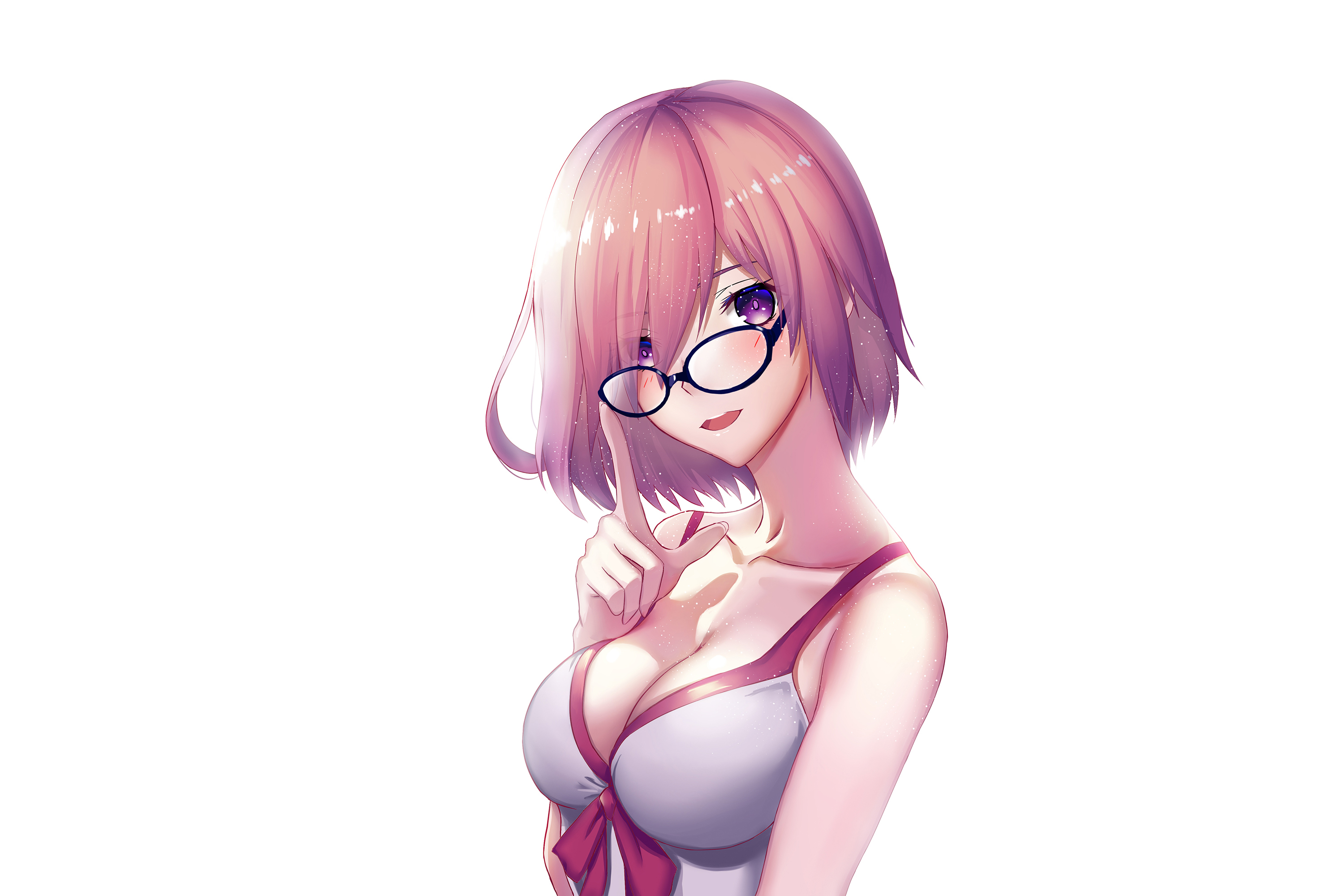 Download mobile wallpaper Anime, Pink Hair, Fate/grand Order, Mashu Kyrielight, Fate Series for free.
