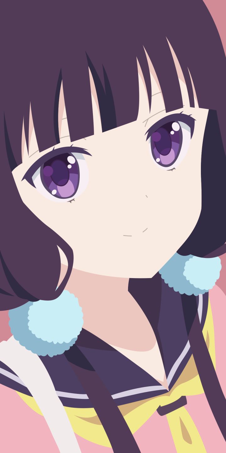 Download mobile wallpaper Anime, Minimalist, Maika Sakuranomiya, Blend S for free.