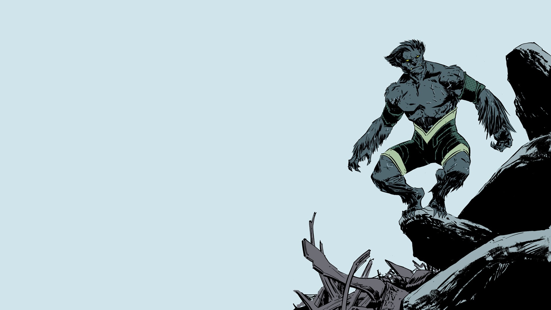 Baixar papel de parede para celular de Besta (Marvel Comics), X Men: O Filme, História Em Quadrinhos gratuito.