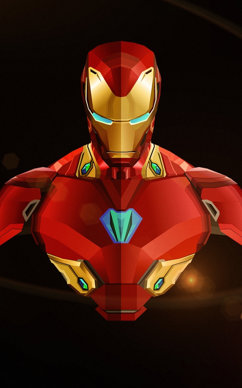 Handy-Wallpaper Iron Man, Comics kostenlos herunterladen.