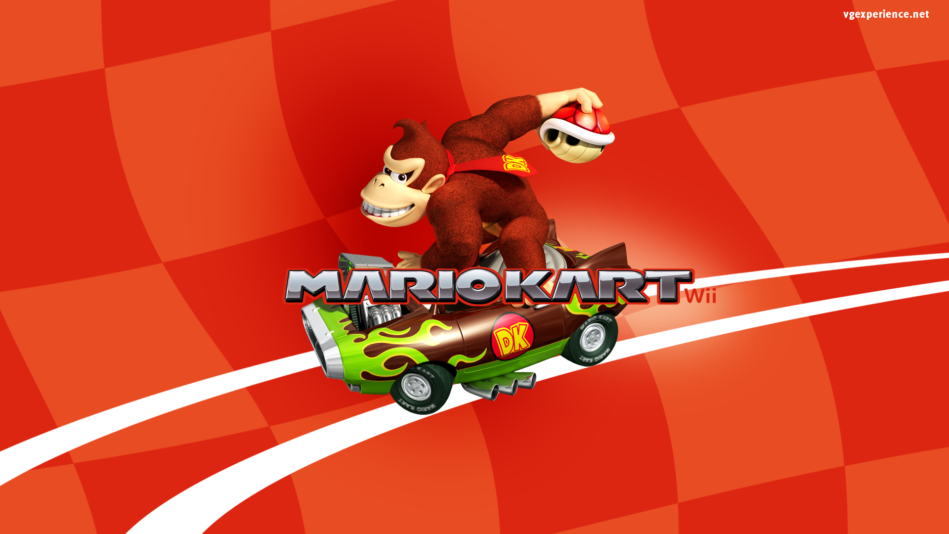 Download mobile wallpaper Mario, Video Game, Mario Kart Wii for free.