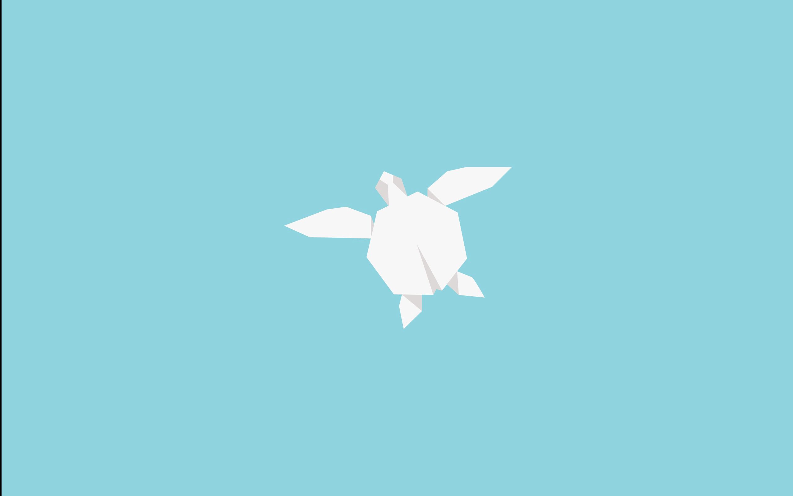 turtle, vector, paper, origami phone wallpaper