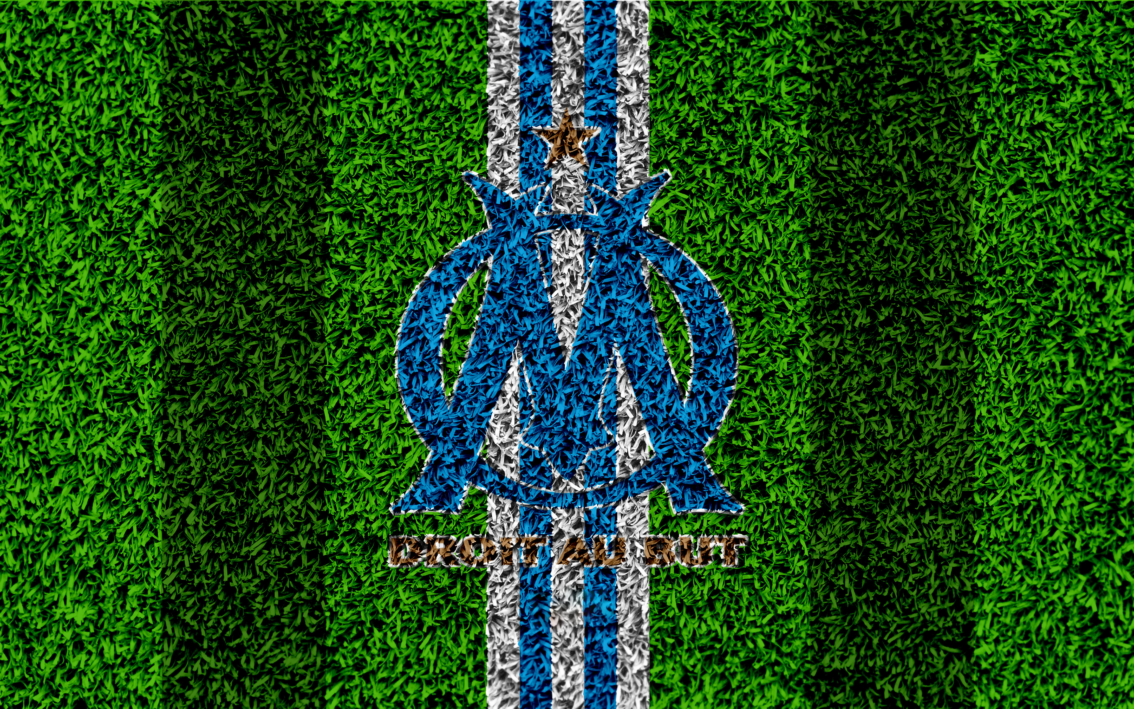 Laden Sie das Sport, Fußball, Logo, Emblem, Olympique De Marseille-Bild kostenlos auf Ihren PC-Desktop herunter