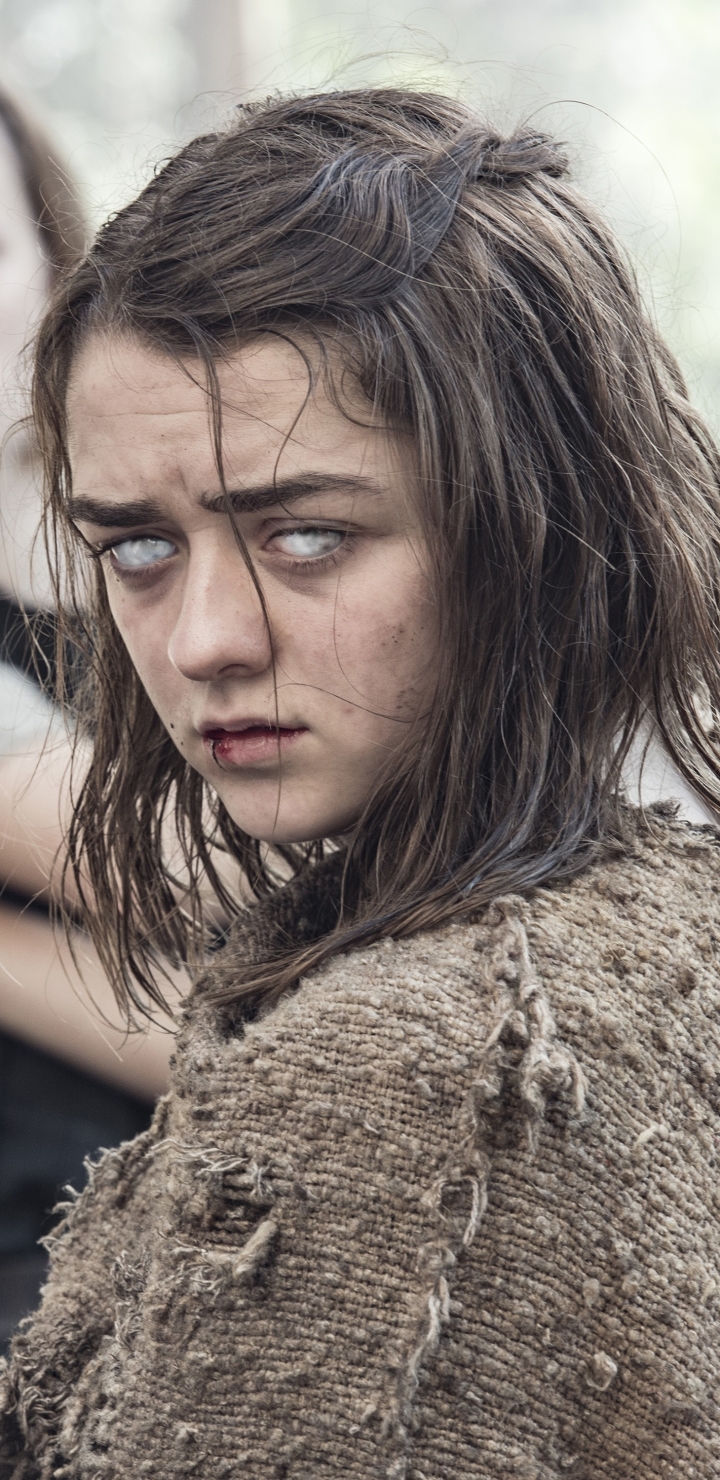 Descarga gratuita de fondo de pantalla para móvil de Juego De Tronos, Series De Televisión, Maisie Williams, Arya Stark.