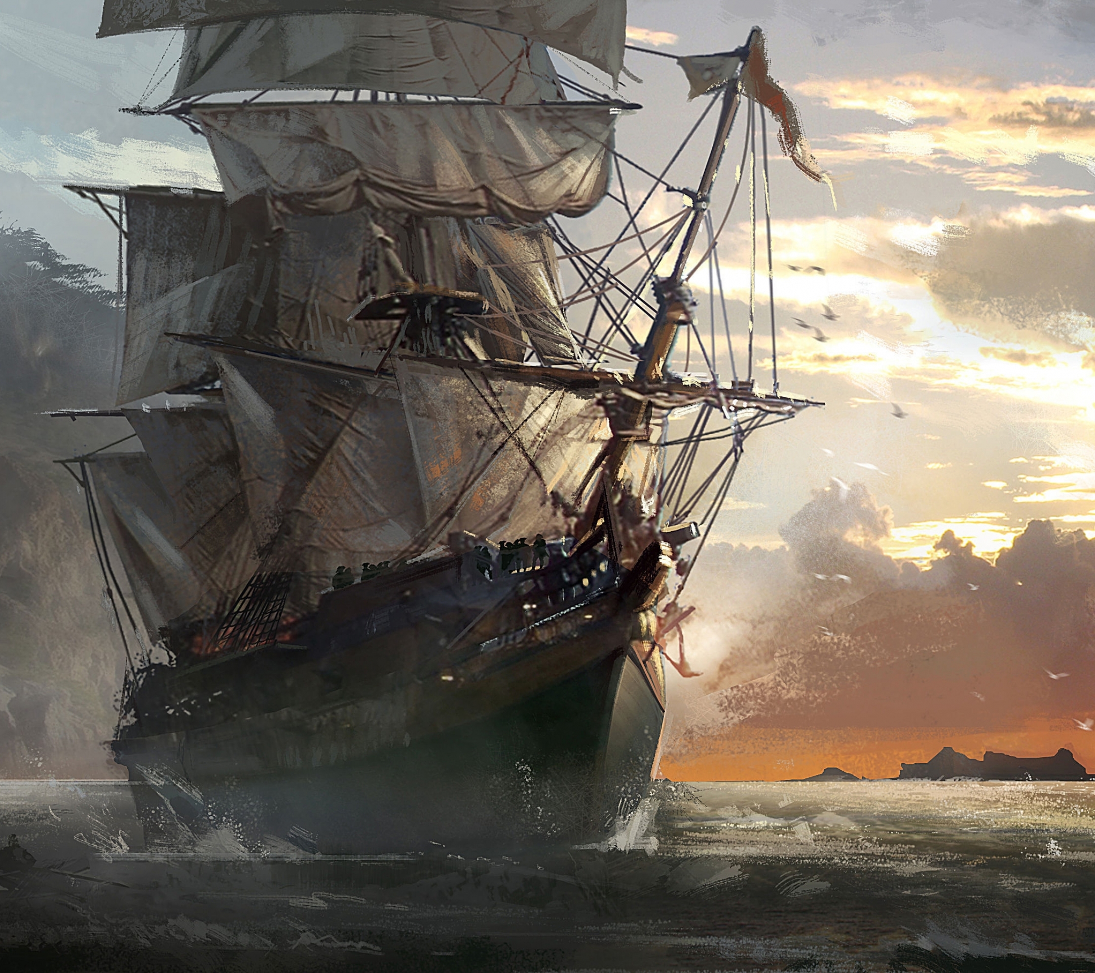 Free download wallpaper Assassin's Creed Iv: Black Flag, Assassin's Creed, Video Game on your PC desktop